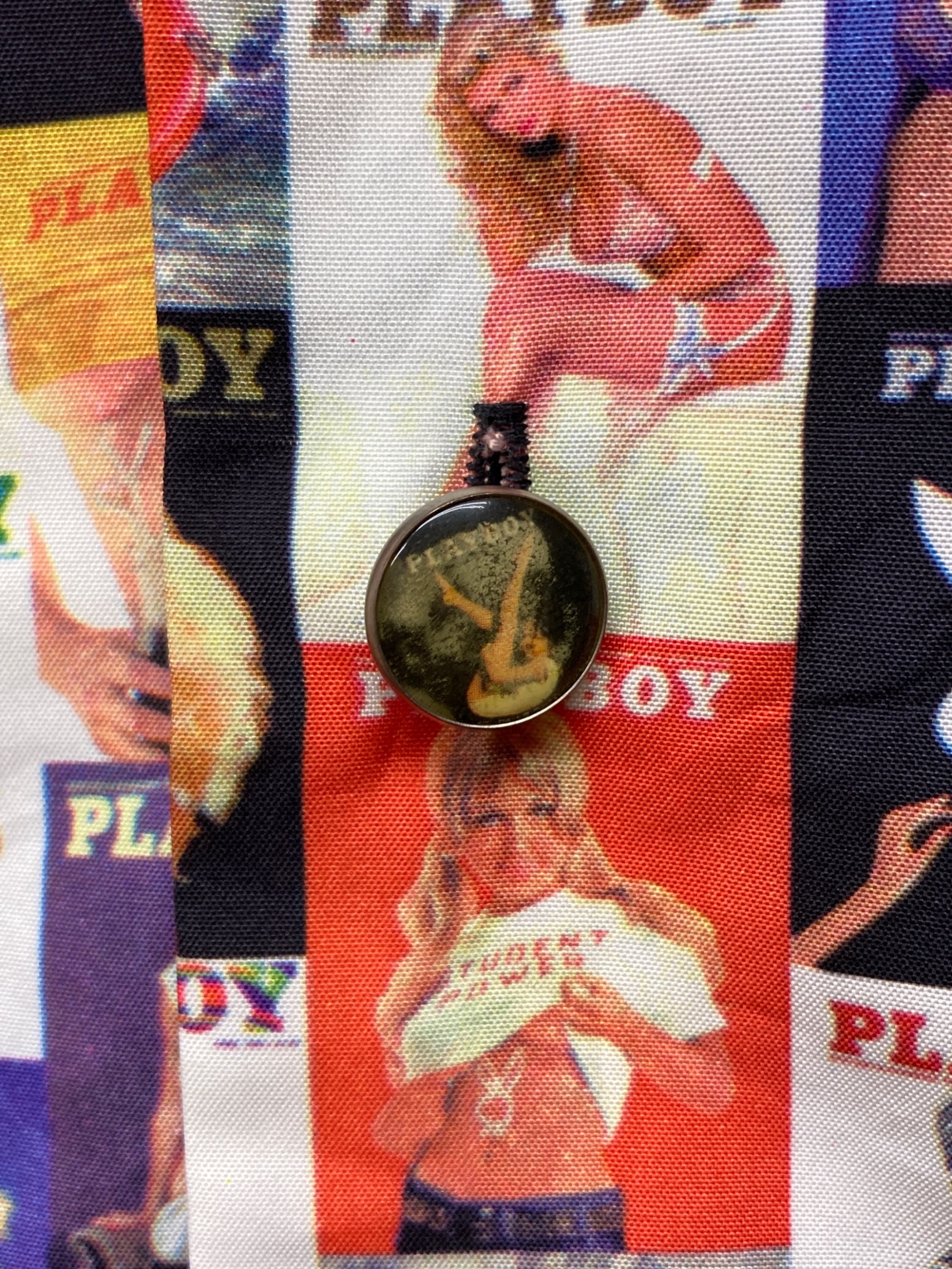 中古・古着通販】PLAY BOY (プレイボーイ) 総柄開襟シャツ マルチ