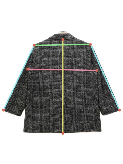 マッキントッシュロンドン【FLEX JERSEY】ツイードシングルコート 中古・古着通販】MACKINTOSH LONDON (マッキントッシュ ロンドン) FLEX
