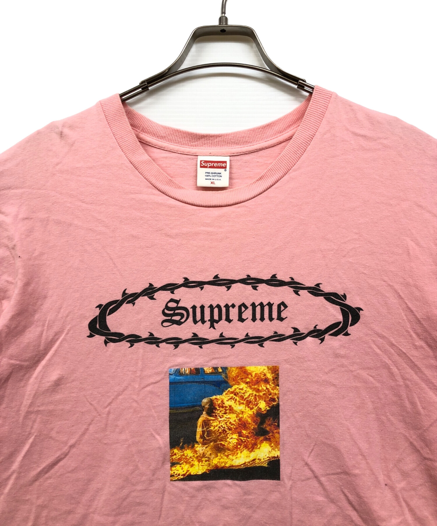 中古・古着通販】Supreme (シュプリーム) ETERNAL TEE ピンク サイズ:L 