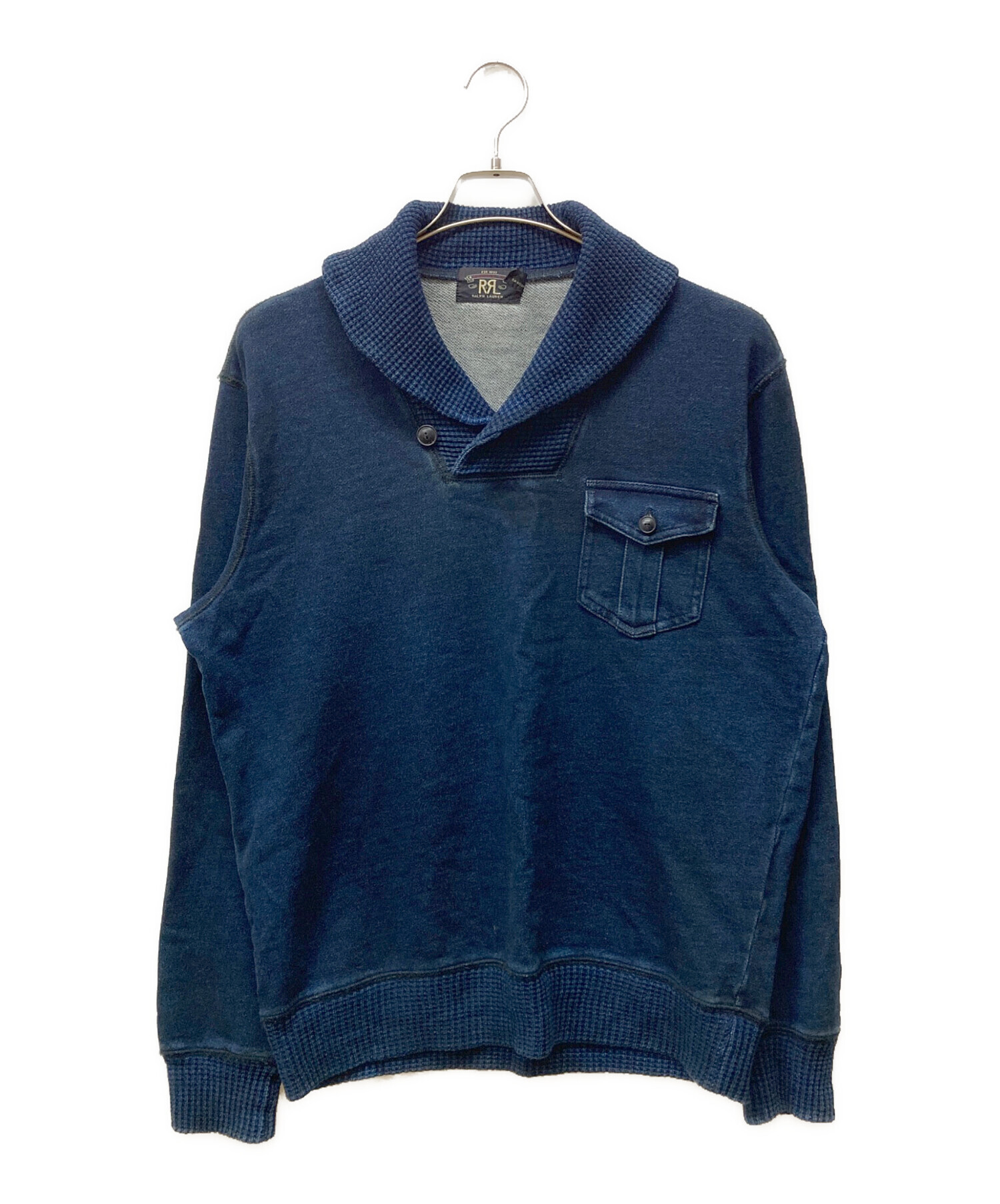 中古・古着通販】RRL (ダブルアールエル) 藍染ショールカラー 