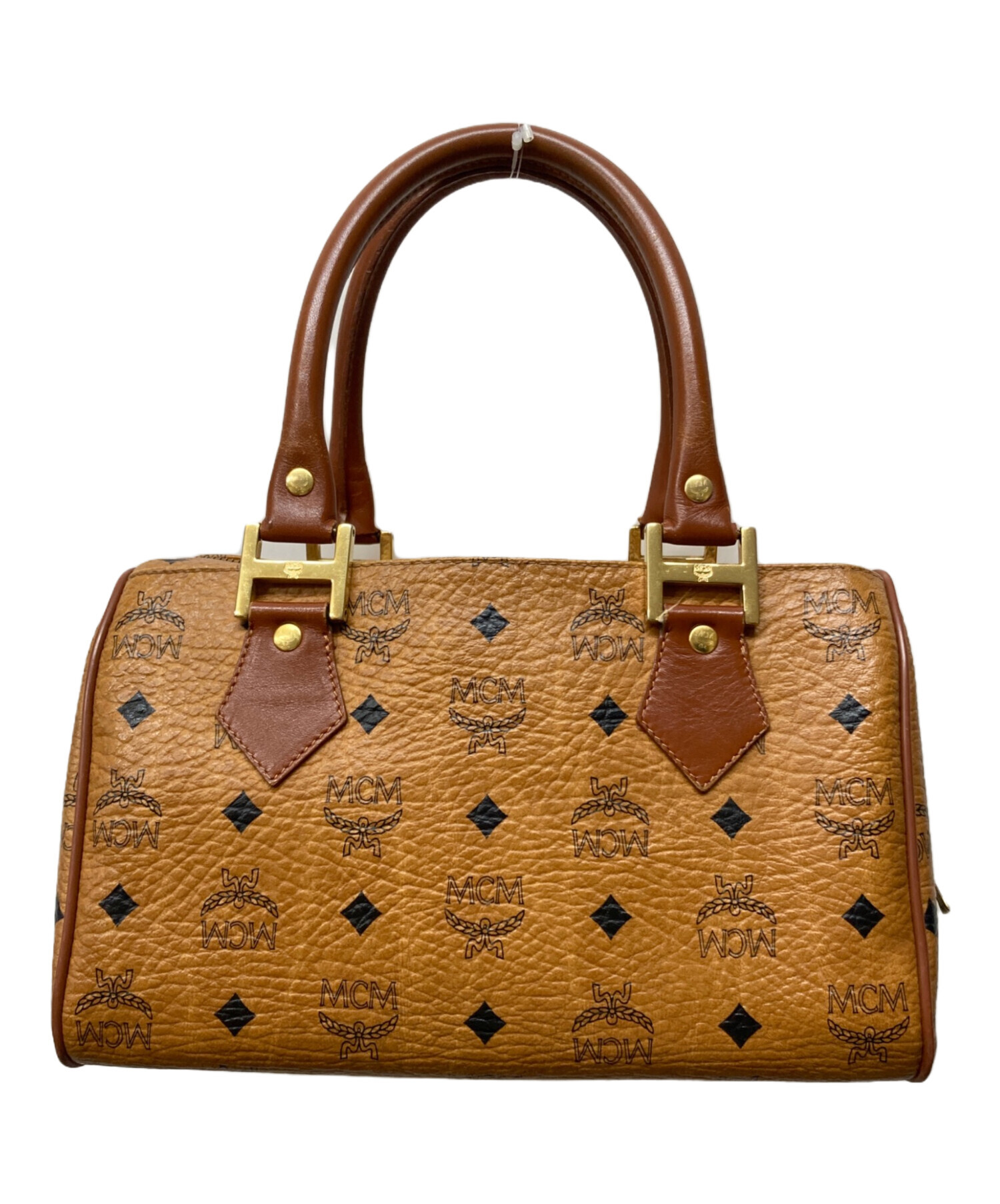 中古・古着通販】MCM (エムシーエム) ヴィセトスミニボストンバッグ 
