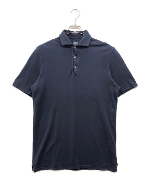 中古・古着通販】FEDELI (フェデーリ) 半袖ポロシャツ ネイビー サイズ