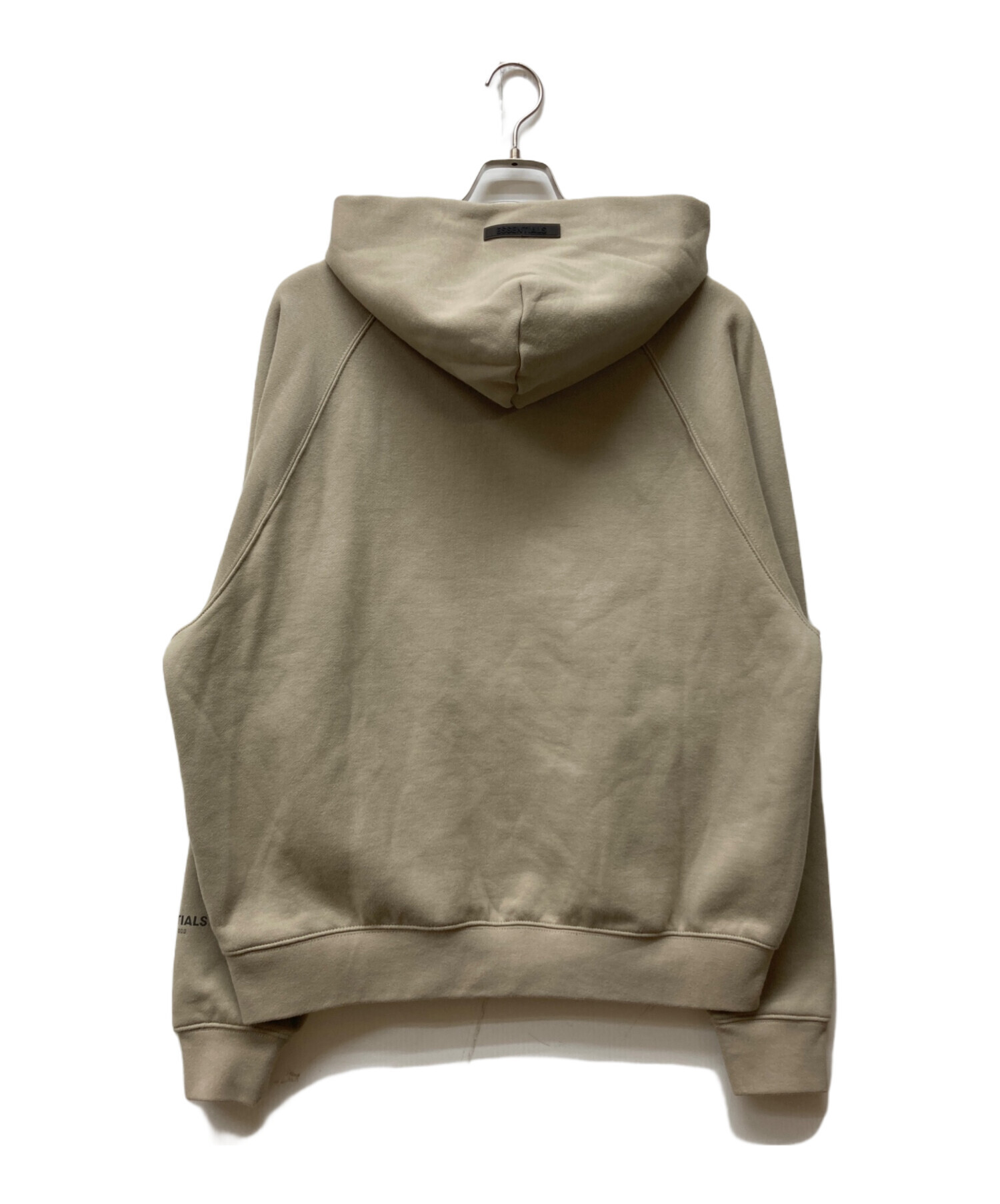 【美品】FOG ESSENTIALS パーカー ベージュ L 美品 中古・古着通販】FOG ESSENTIALS (フィアオブゴッド エッセンシャル