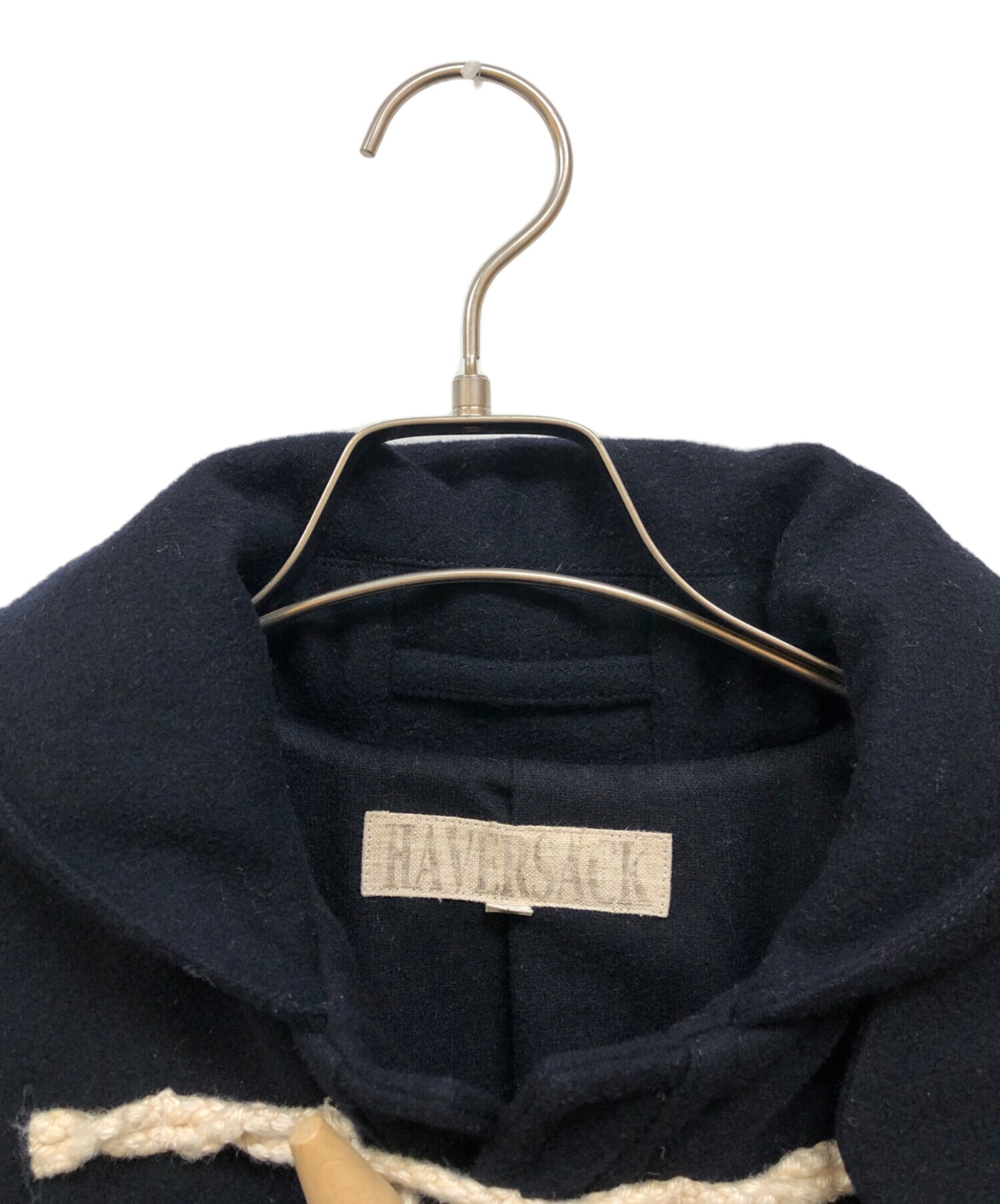 中古・古着通販】HAVERSACK (ハバーサック) ダッフルコート ネイビー