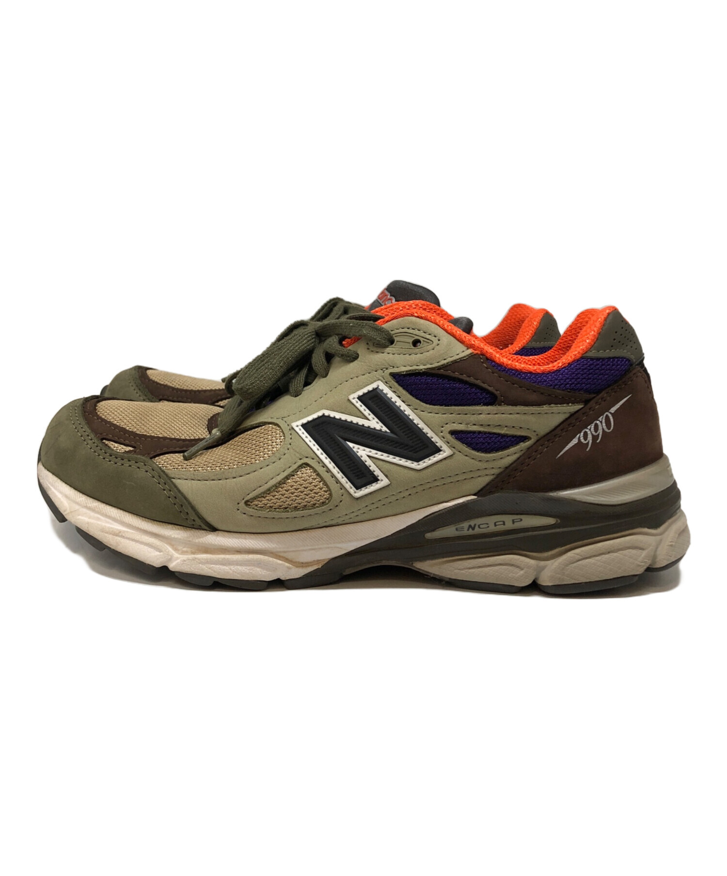 中古・古着通販】NEW BALANCE (ニューバランス) 990 v3 USA ブラウン