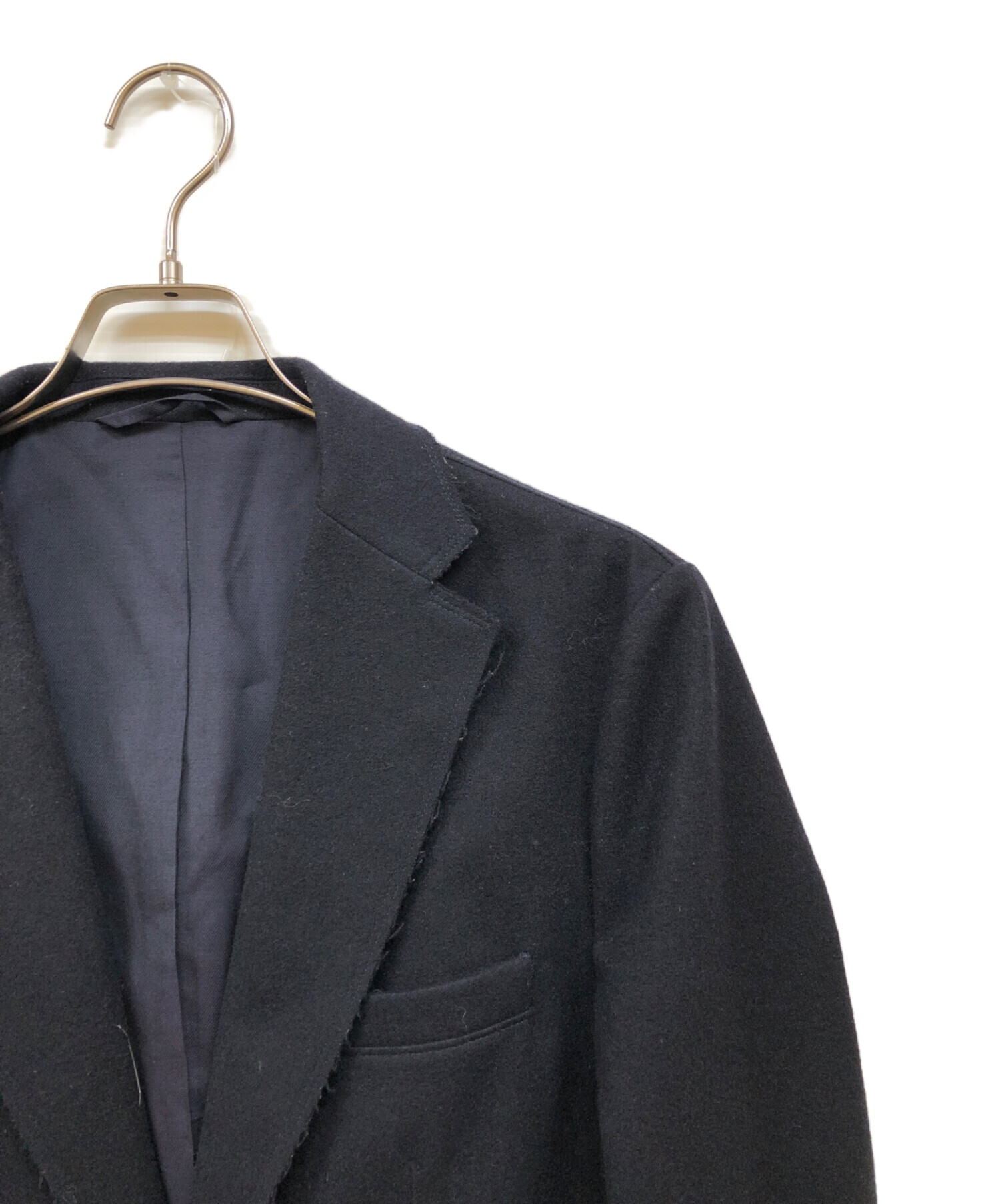 【極美品】JIL SANDER テーラードジャケット ネイビー 上質　ウール 中古・古着通販】JIL SANDER (ジルサンダー) ウールテーラード