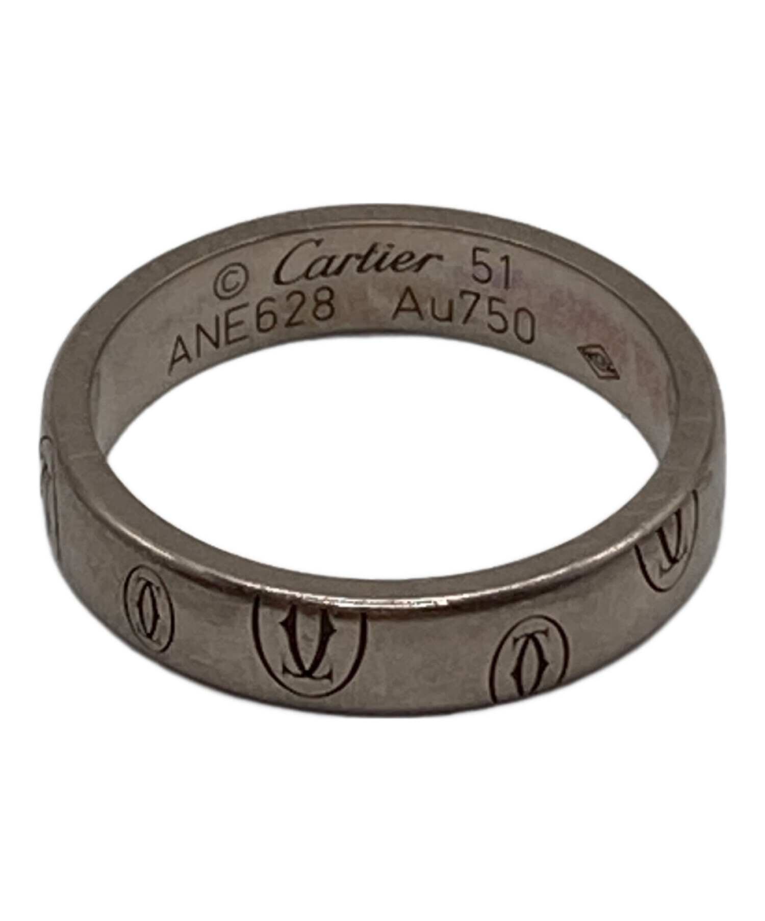 Cartier シルバーリング サイズ11 中古・古着通販】Cartier (カルティエ) リング サイズ:11号｜ブランド