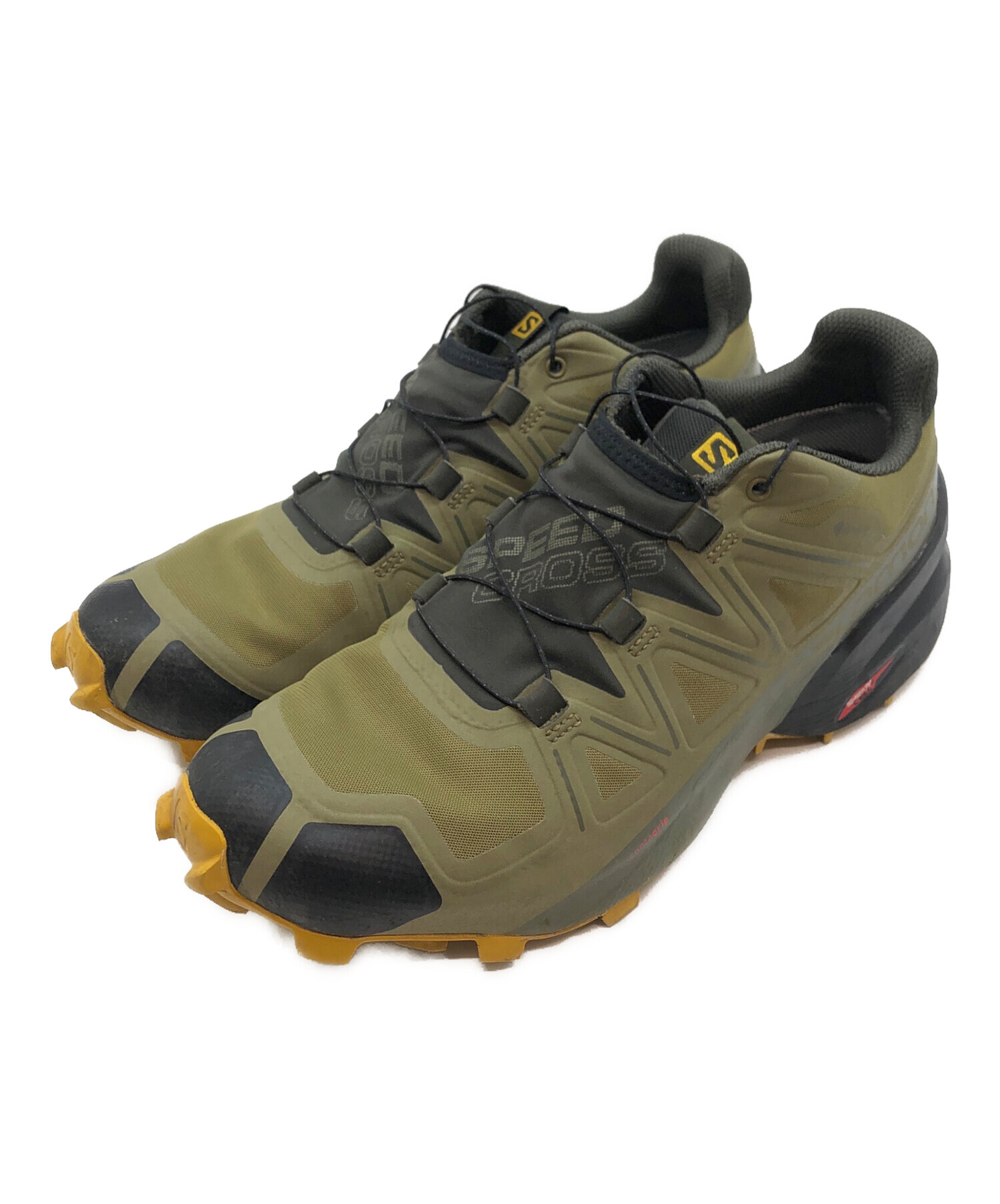 中古・古着通販】SALOMON (サロモン) speed cross 5 グリーン×イエロー