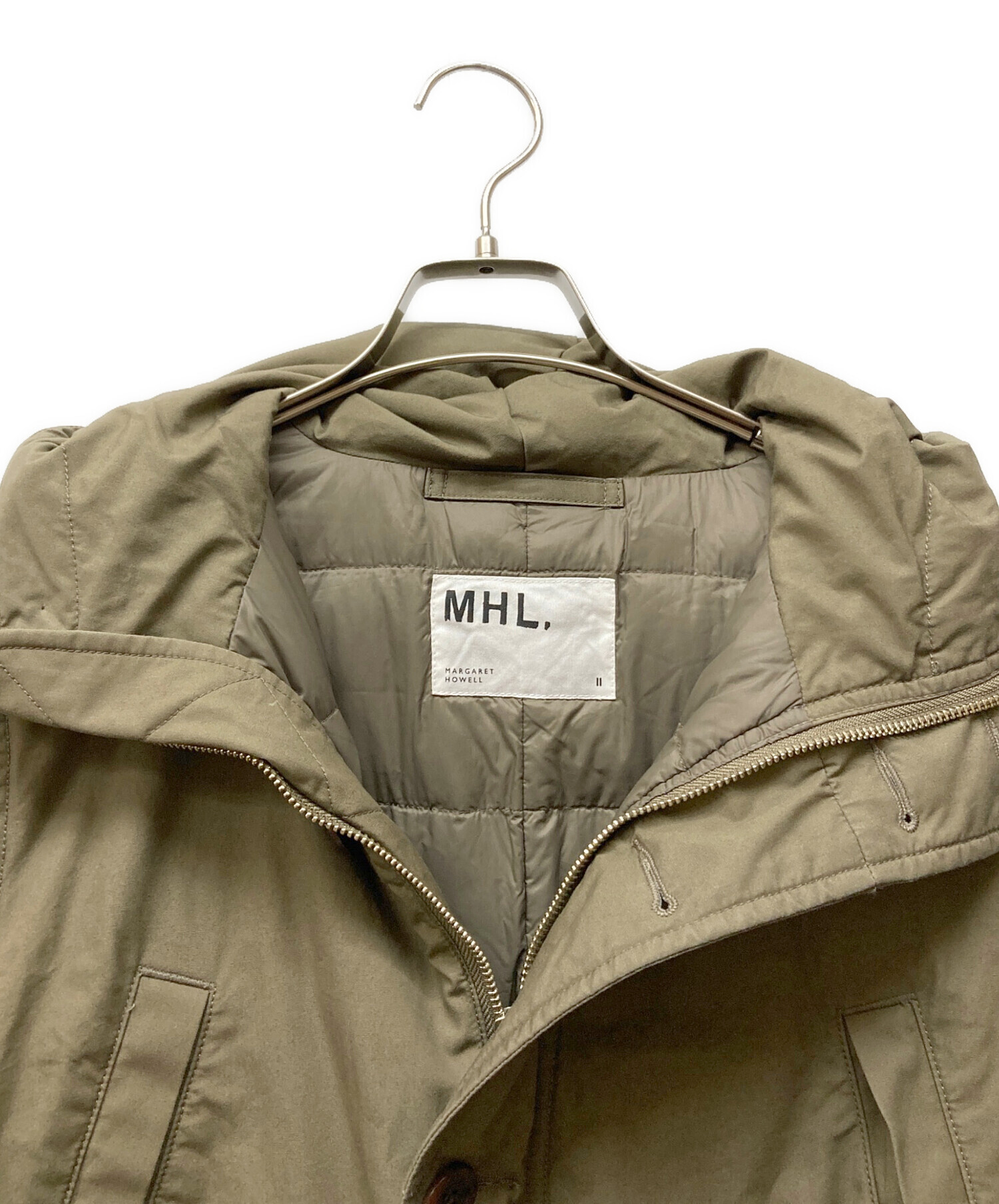 中古・古着通販】MHL (エムエイチエル) フーデッドダウンジャケット 