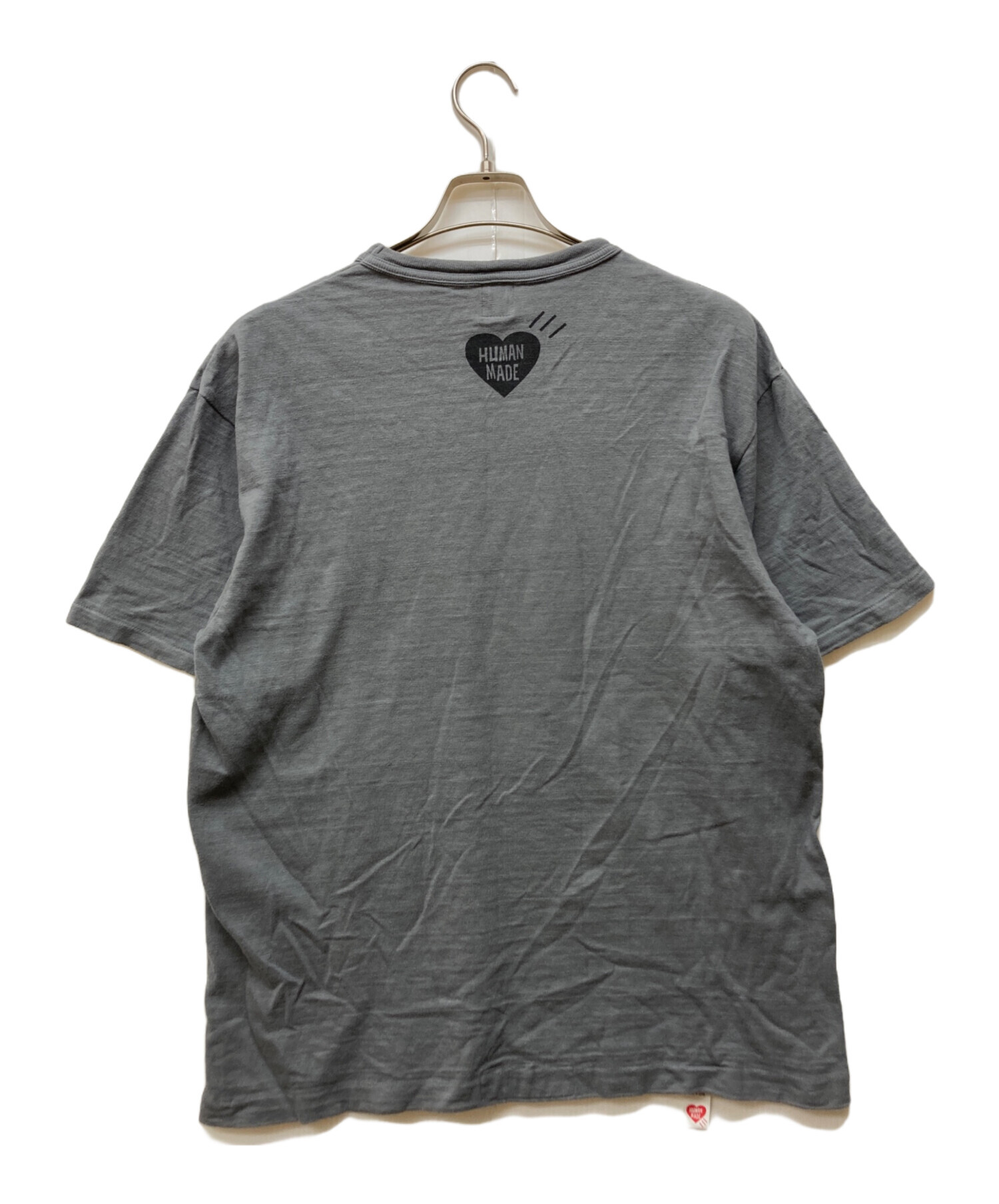 中古・古着通販】HUMAN MADE (ヒューマンメイド) ロゴプリントTシャツ 
