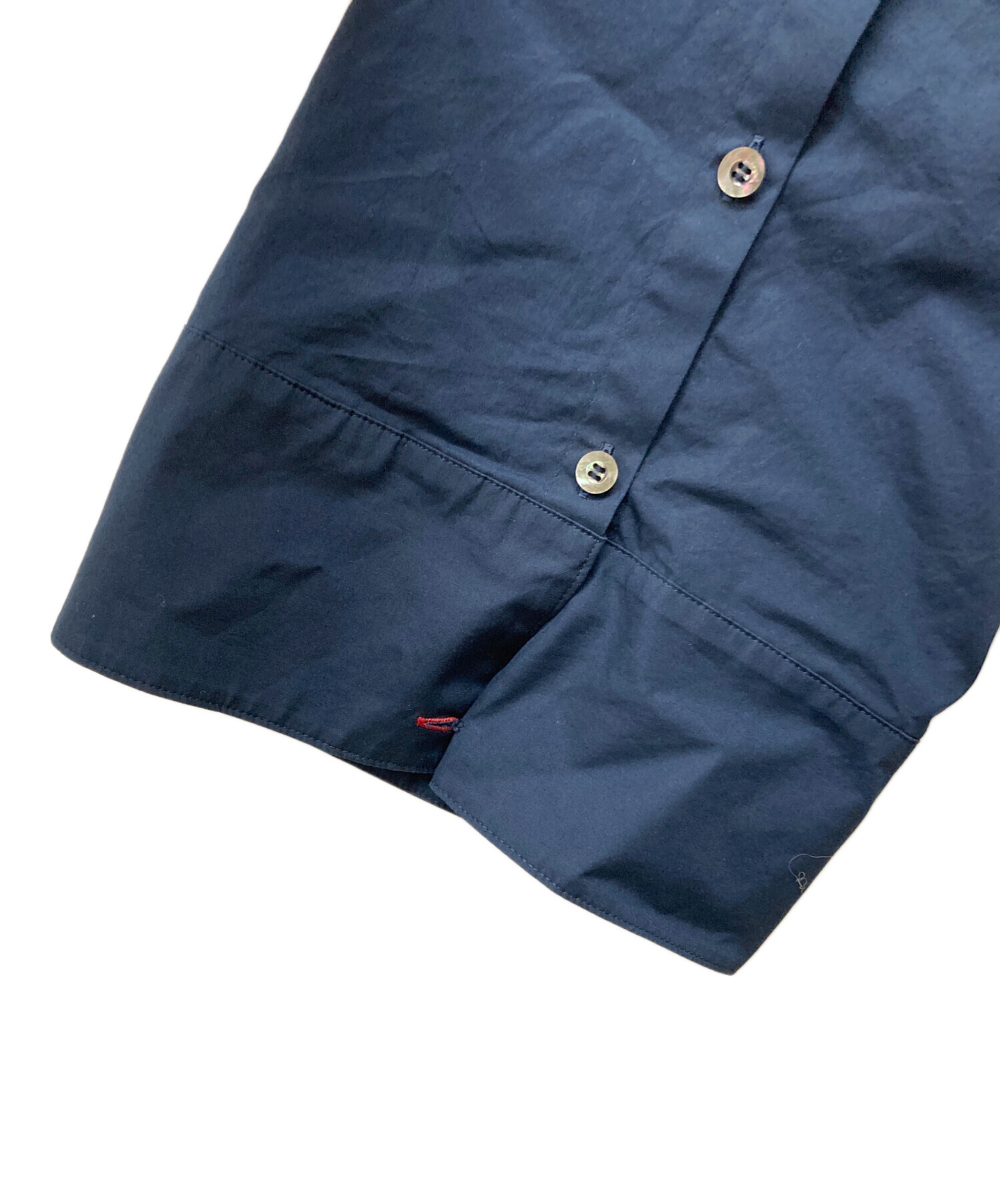 中古・古着通販】deres (デレス) 6WAY SLEEVE SHIRT ネイビー サイズ