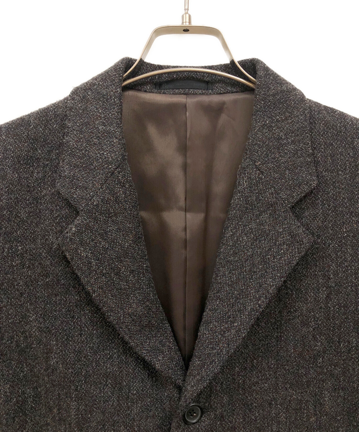 中古・古着通販】PAPAS (パパス) ツイードテーラードジャケット