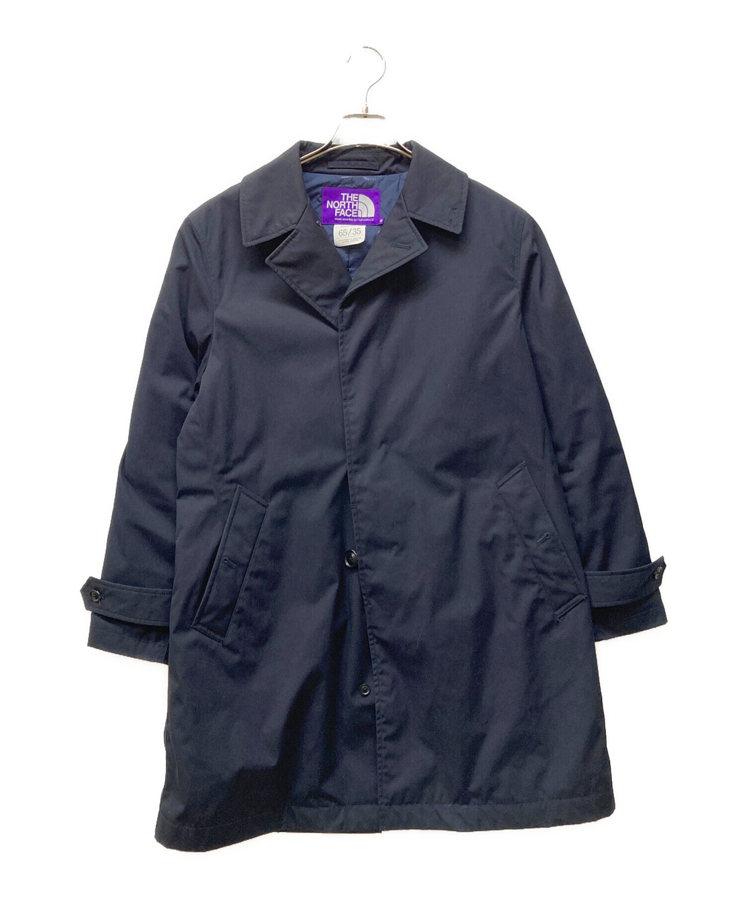 ［超美品］ノースフェイス パープルレーベル ステンカラーコート 65/35 M 中古・古着通販】THE NORTHFACE PURPLELABEL (ザ・ノースフェイス