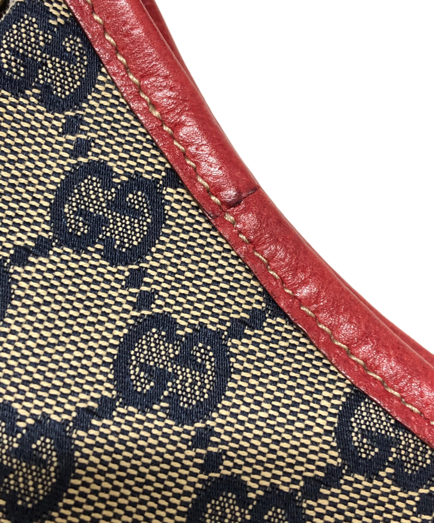 中古・古着通販】GUCCI (グッチ) GGワンショルダーバッグ レッド 