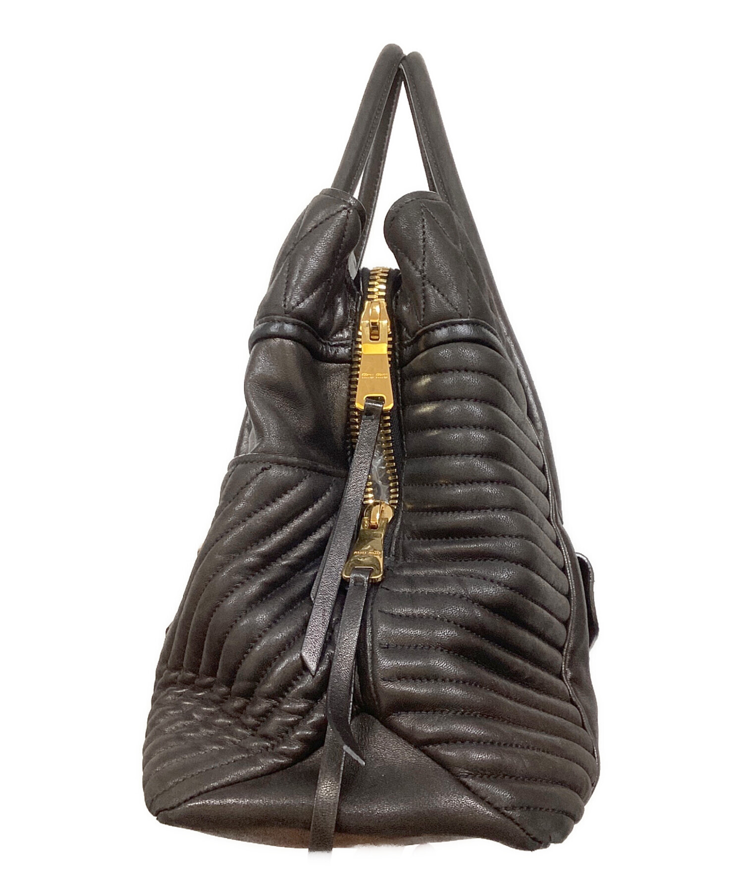 中古・古着通販】MIU MIU (ミュウミュウ) バイカートートバッグ 