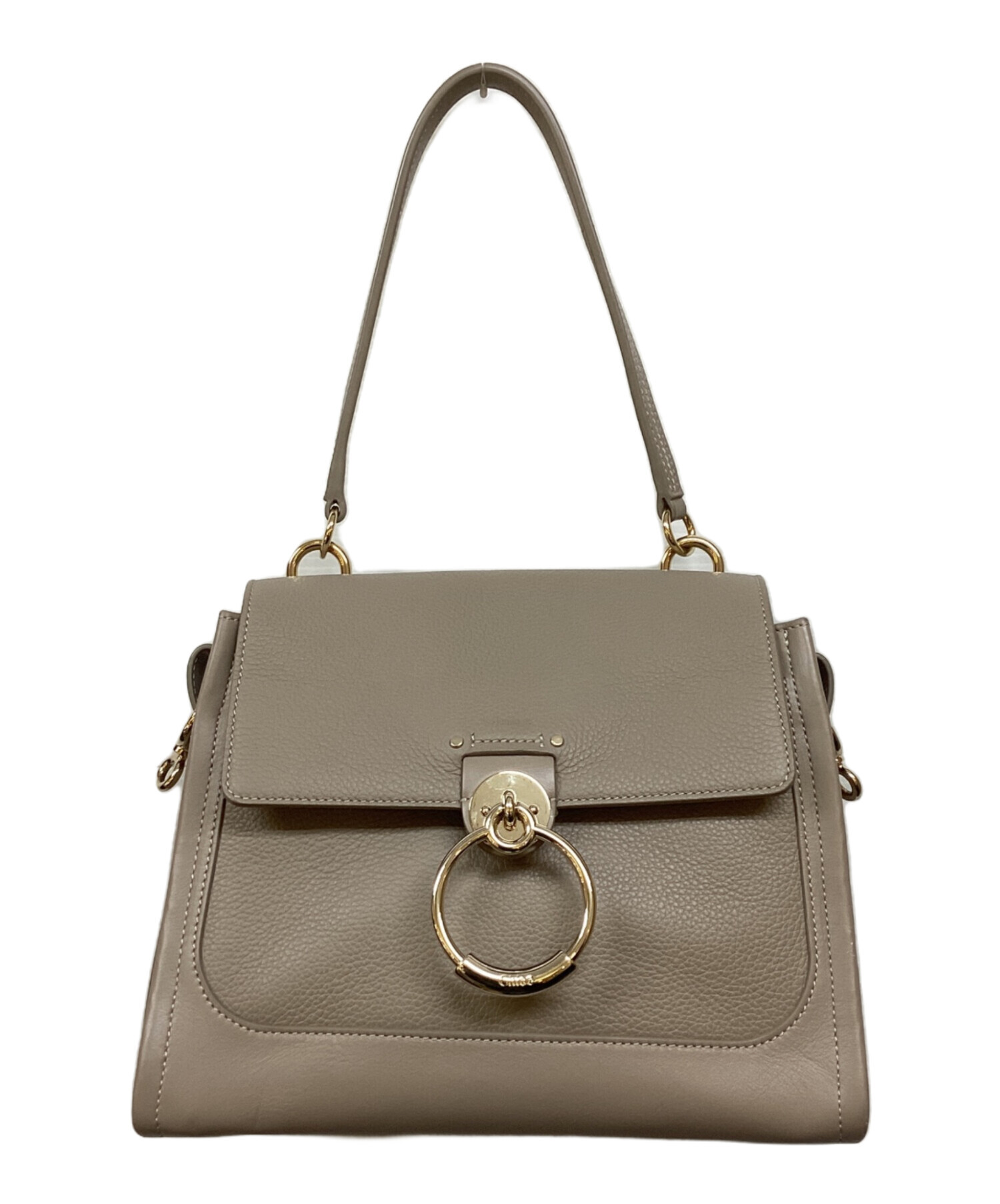 中古・古着通販】Chloe (クロエ) TESSレザーバッグ ベージュ｜ブランド 