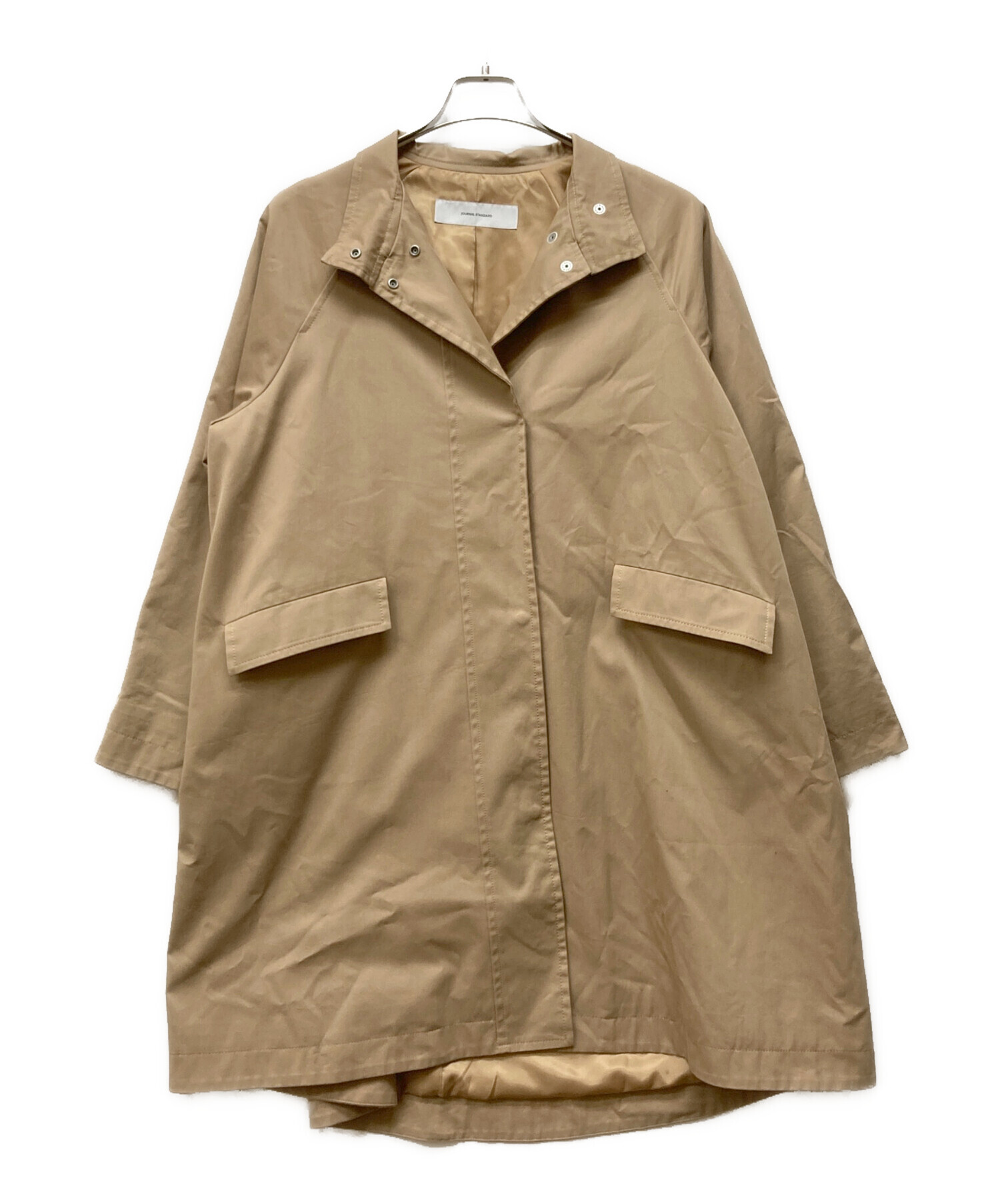 JOURNAL STANDARD スタンドカラーテントコート　ベージュ　Mサイズ 追加》スタンドカラーテントコート | ジャーナルスタンダード