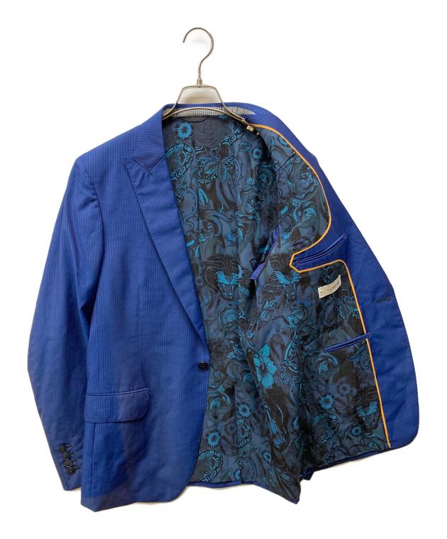 中古・古着通販】ETRO (エトロ) セットアップスーツ ブルー サイズ