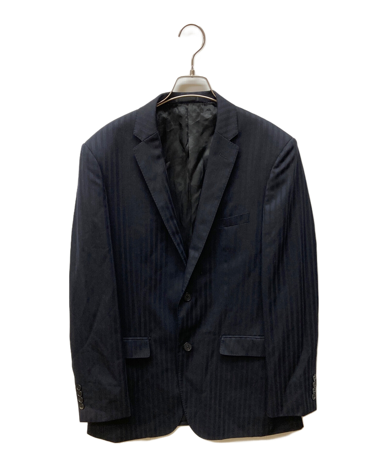 【タグ付き未使用品】 バーバリーブラックレーベル シルク混 スーツ セットアップ 中古・古着通販】BURBERRY BLACK LABEL (バーバリーブラックレーベル