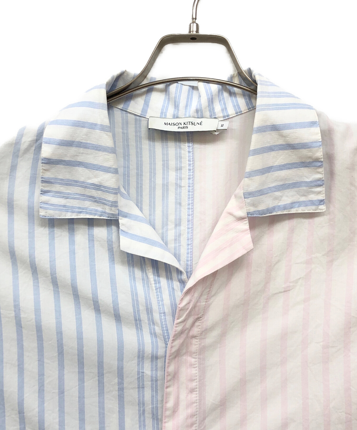 メゾンキツネ　新品未使用　xs 中古・古着通販】MAISON KITSUNE (メゾンキツネ) 半袖シャツ ピンク