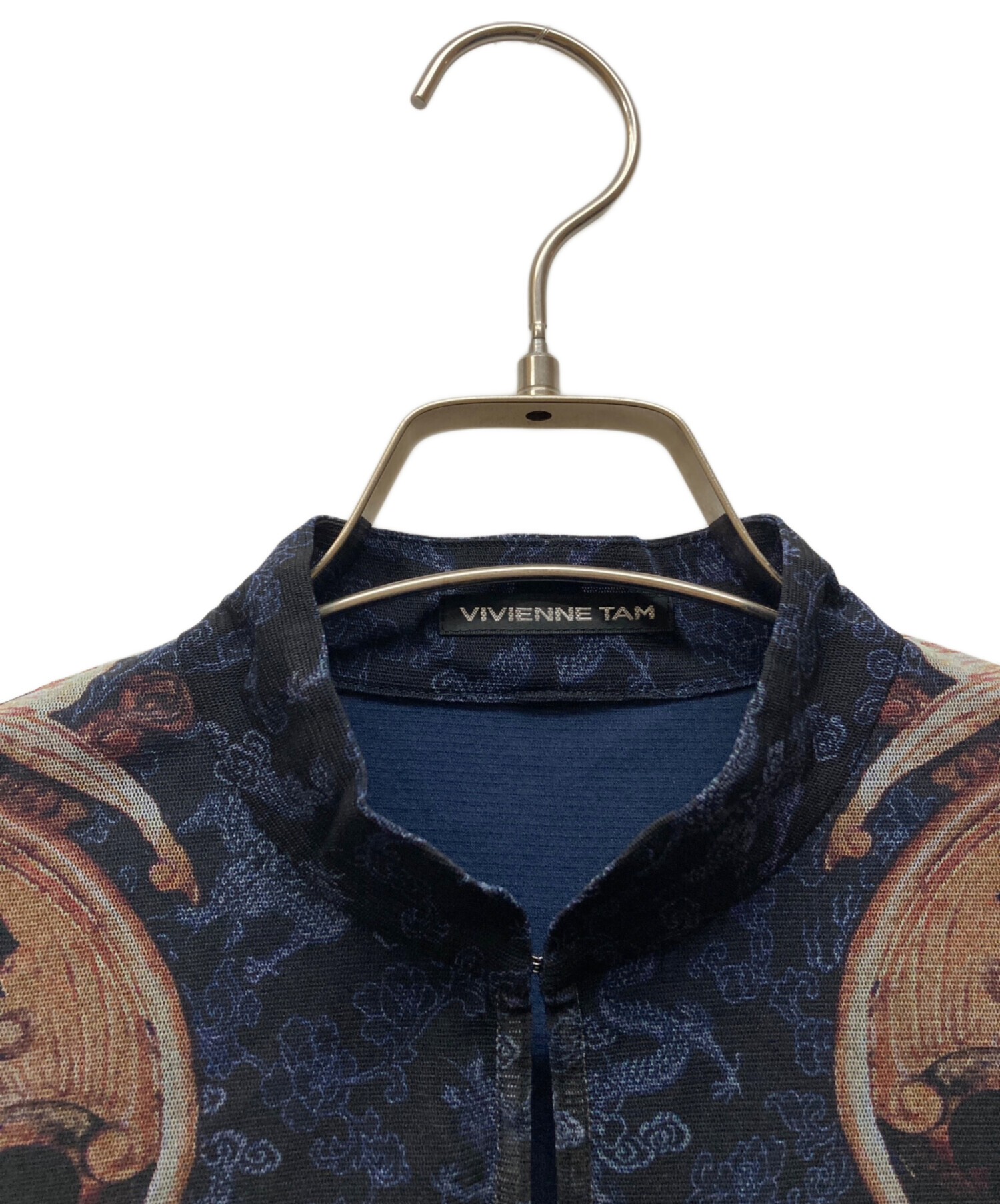 vivienne tam ドラゴン柄 ジップアップ　美品 vivienne tam ドラゴン柄 ジップアップ 美品 vivienne tam ドラゴン柄