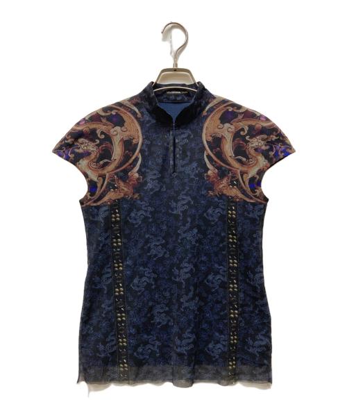 vivienne tam ドラゴン柄 ジップアップ　美品 中古・古着通販】VIVIENNE TAM (ヴィヴィアンタム) ドラゴン柄