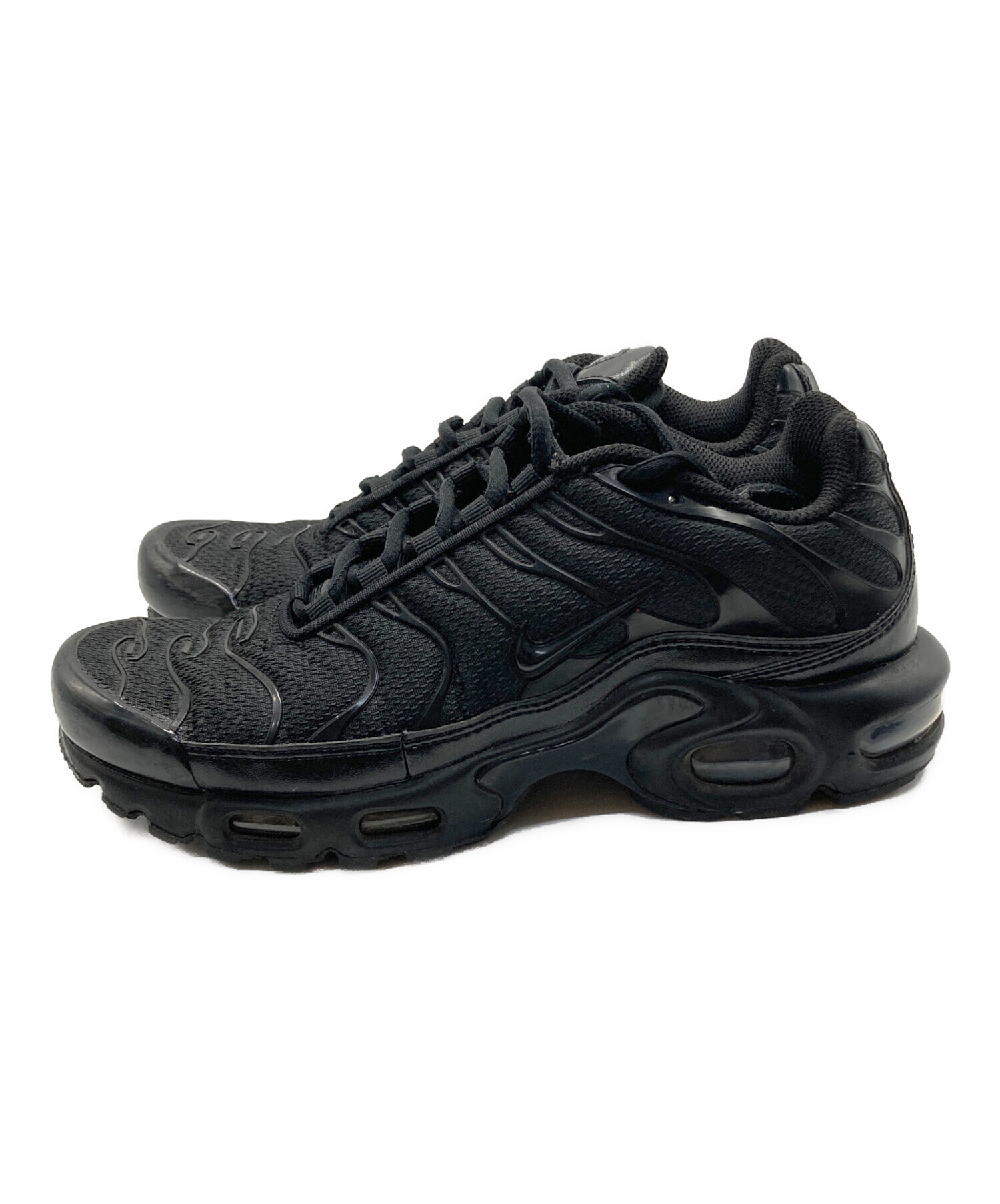 中古・古着通販】NIKE (ナイキ) AIR MAX PLUS ブラック サイズ:SIZE 