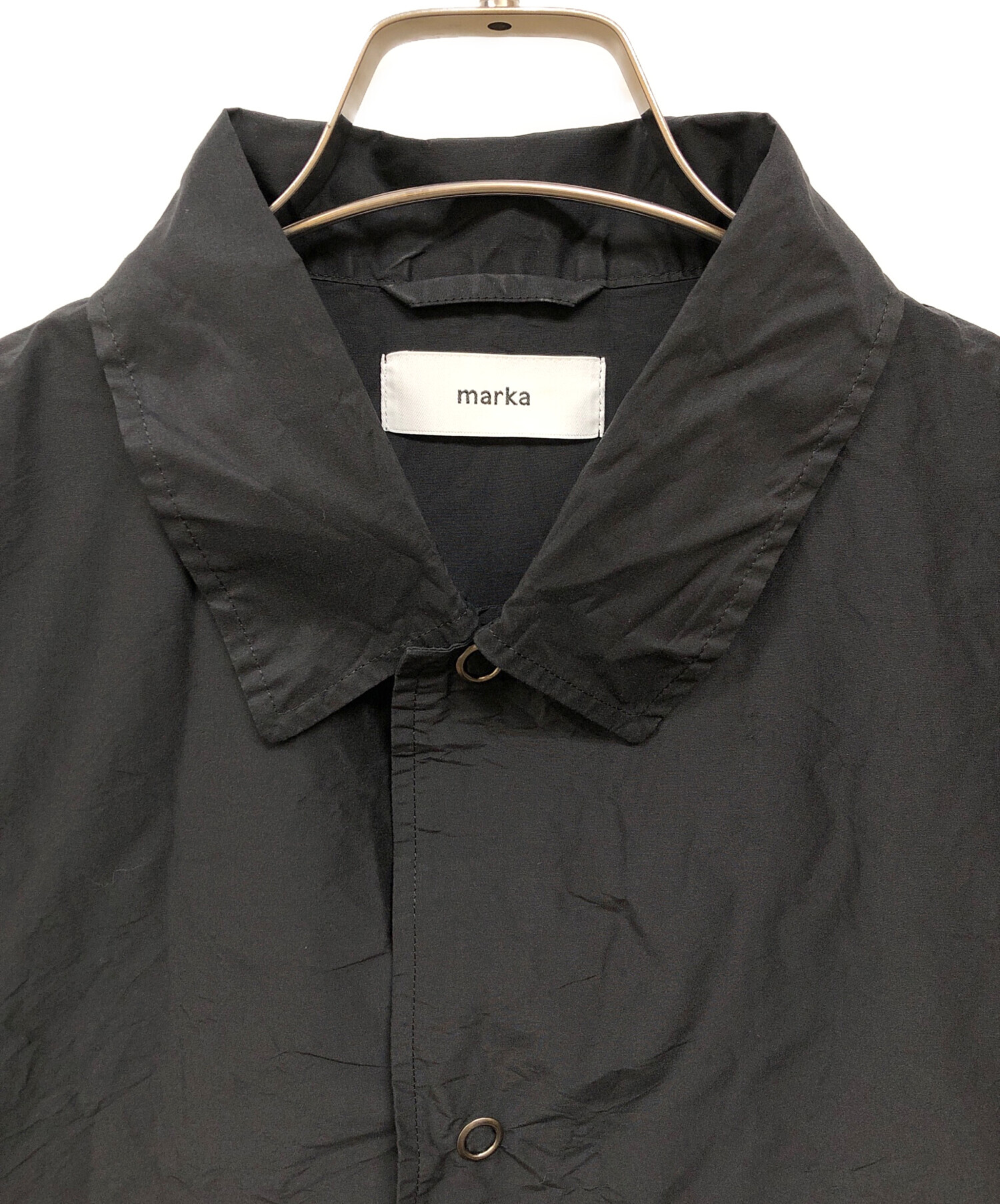 中古・古着通販】MARKA (マーカ) COACH JACKET ブラック サイズ:SIZE1