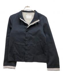 【新品未使用】シルク100% ブラックフリース　ブルックスブラザーズ　コート　黒 BROOKS BROTHERS BLACK FLEECE(ブルックスブラザーズ ブラックフリース