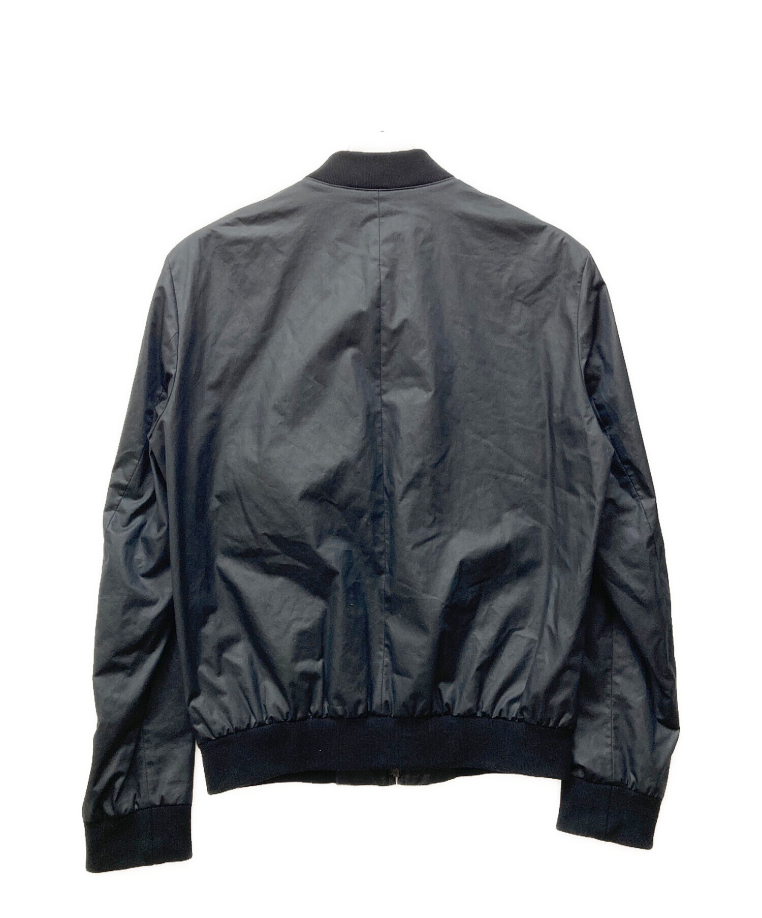 中古・古着通販】HUGO BOSS (ヒューゴ ボス) ブルゾン ブラック サイズ 