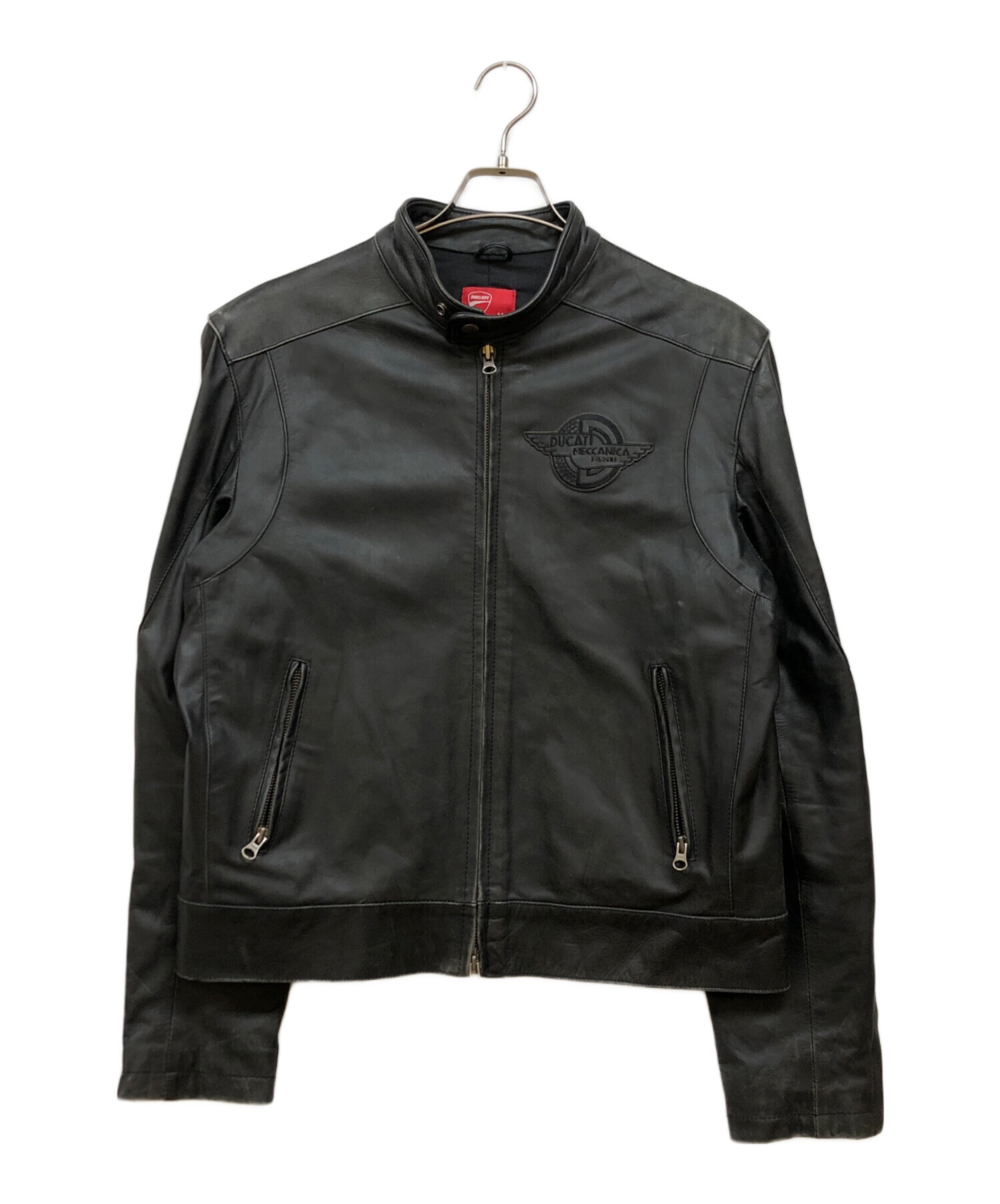 Ducati シングルライダースジャケット M ブラック Ducati シングルライダースジャケット M ブラック Ducati
