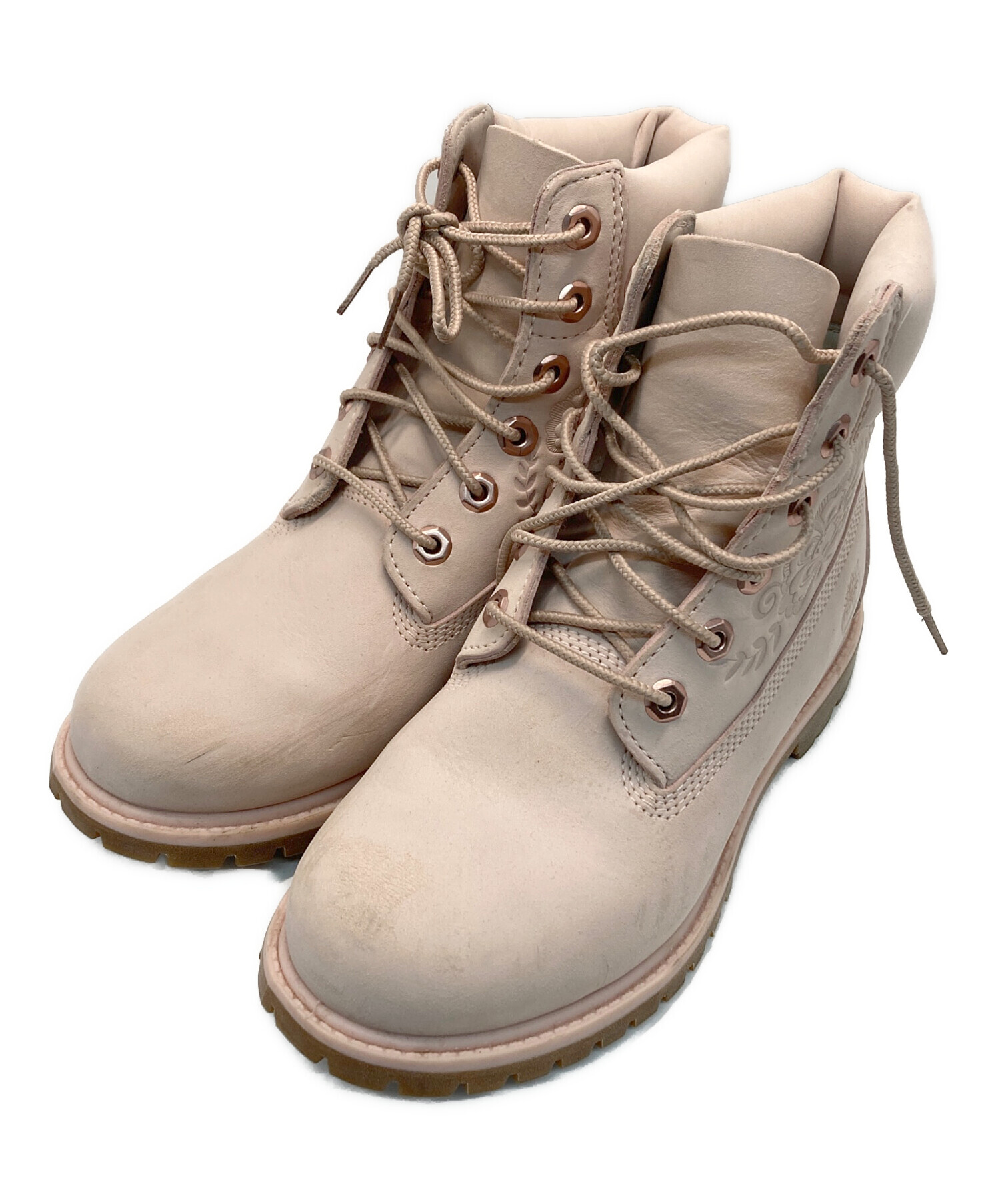 中古・古着通販】Timberland (ティンバーランド) 6インチブーツ ピンク