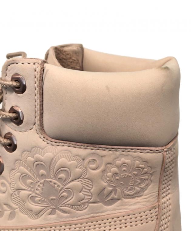 P*⋆様 お値下げ可♡ティンバーランド♡24.5㌢ 中古・古着通販】Timberland (ティンバーランド) 6インチブーツ ピンク