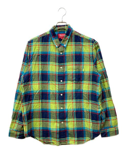 中古・古着通販】Supreme (シュプリーム) 19SS PLAID FLANNEL SHIRT