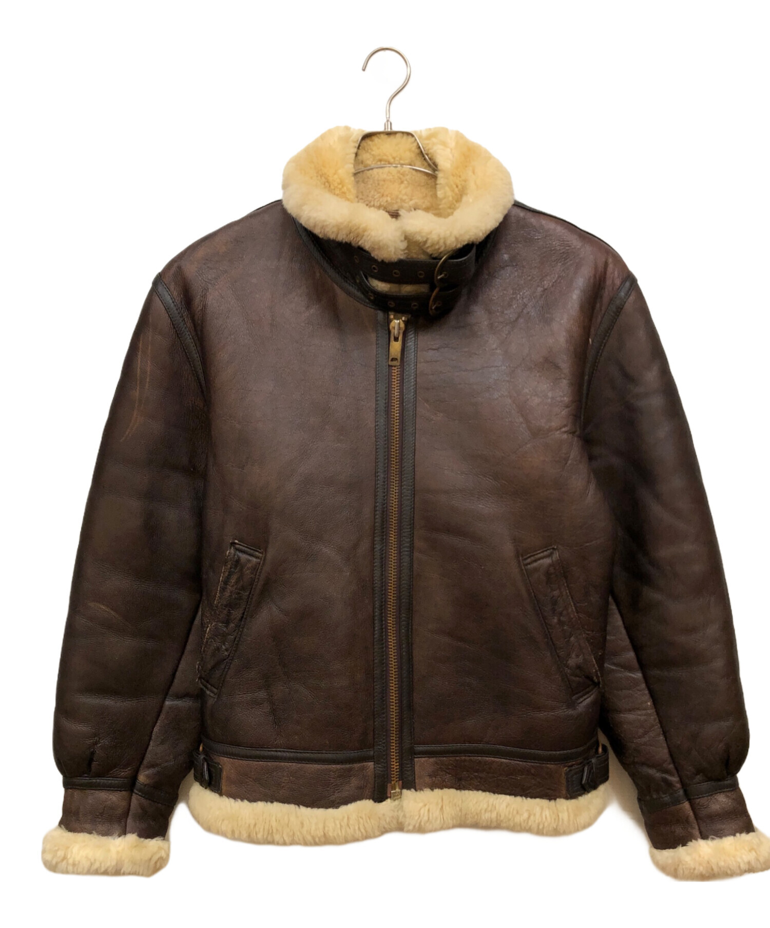 中古・古着通販】NO BRAND (ノーブランド) フライトムートンジャケット 