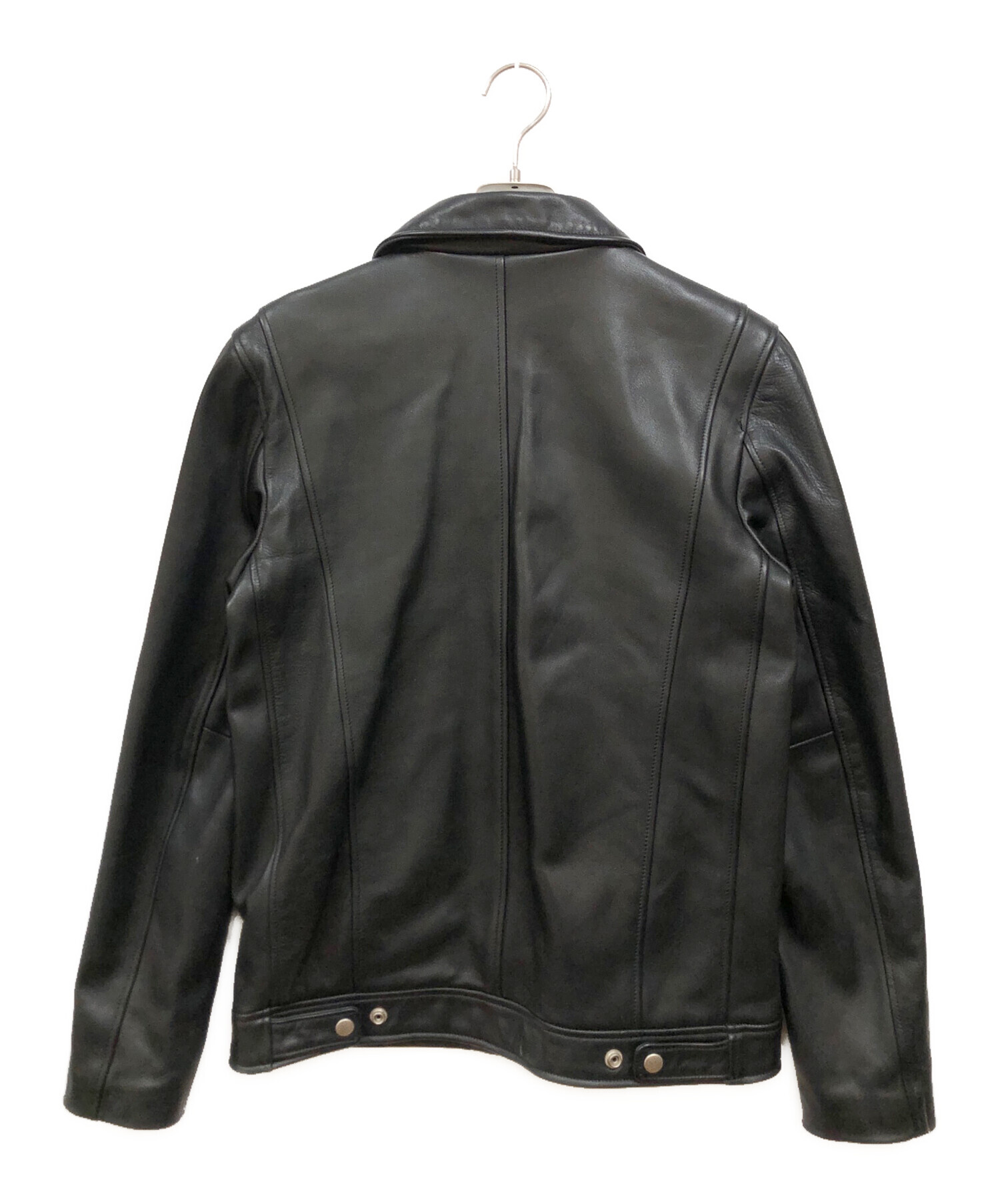 中古・古着通販】ONOFF (オノフ) ホースレザーダブルレザージャケット 