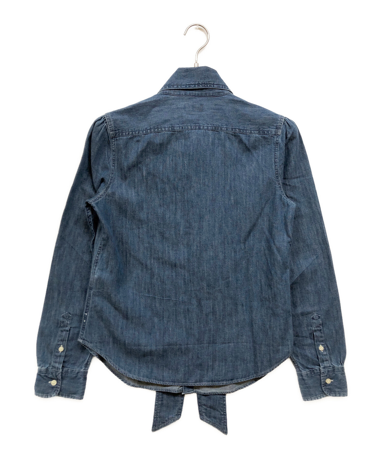 ラルフローレン　ボウタイ　シャツ　デニム　00 中古・古着通販】POLO RALPH LAUREN (ポロ・ラルフローレン) デニム