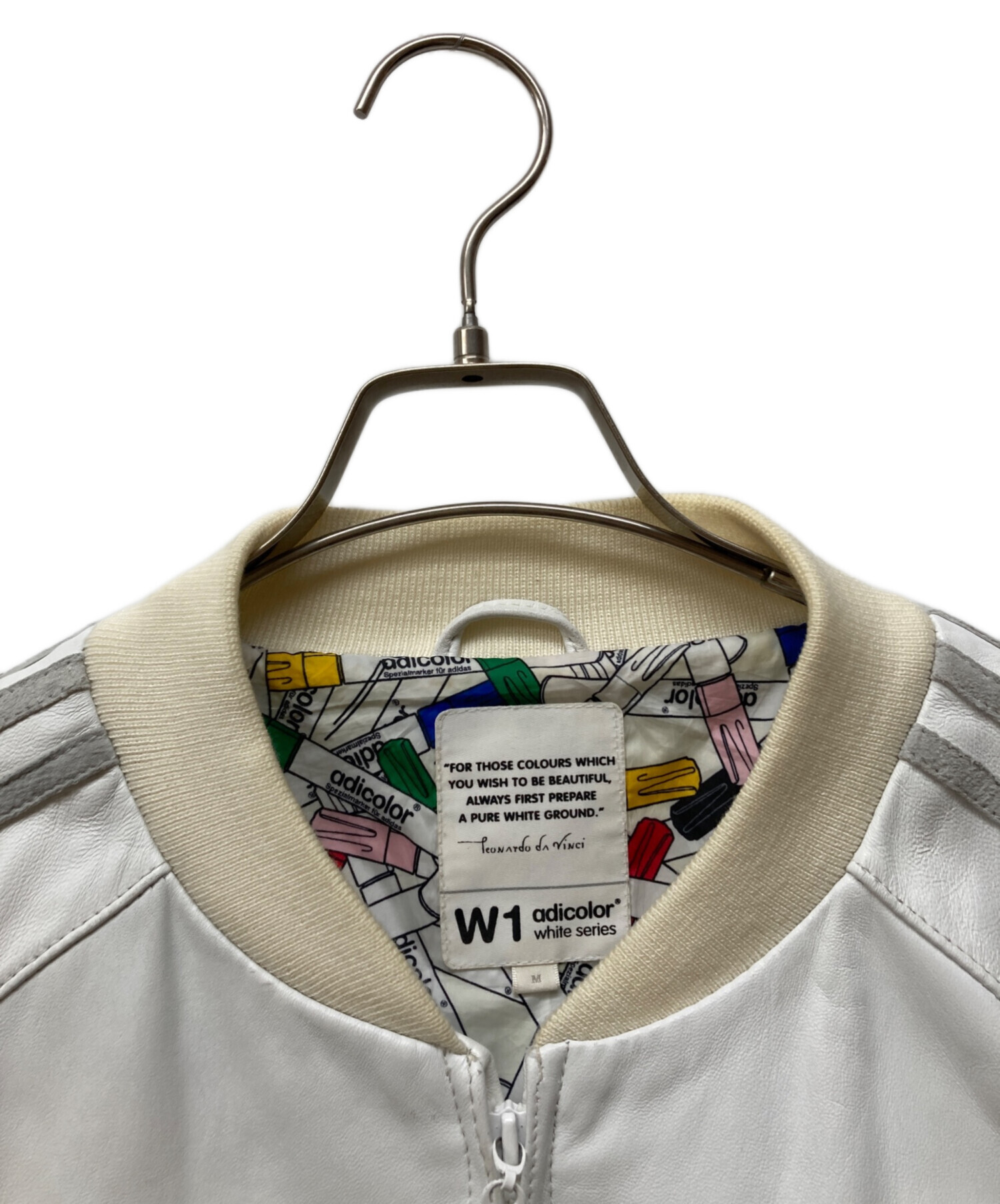 00s adidas トラックジャケットホワイト 00s～ adidas アディダス 切替デザイン ロゴプリント トラック