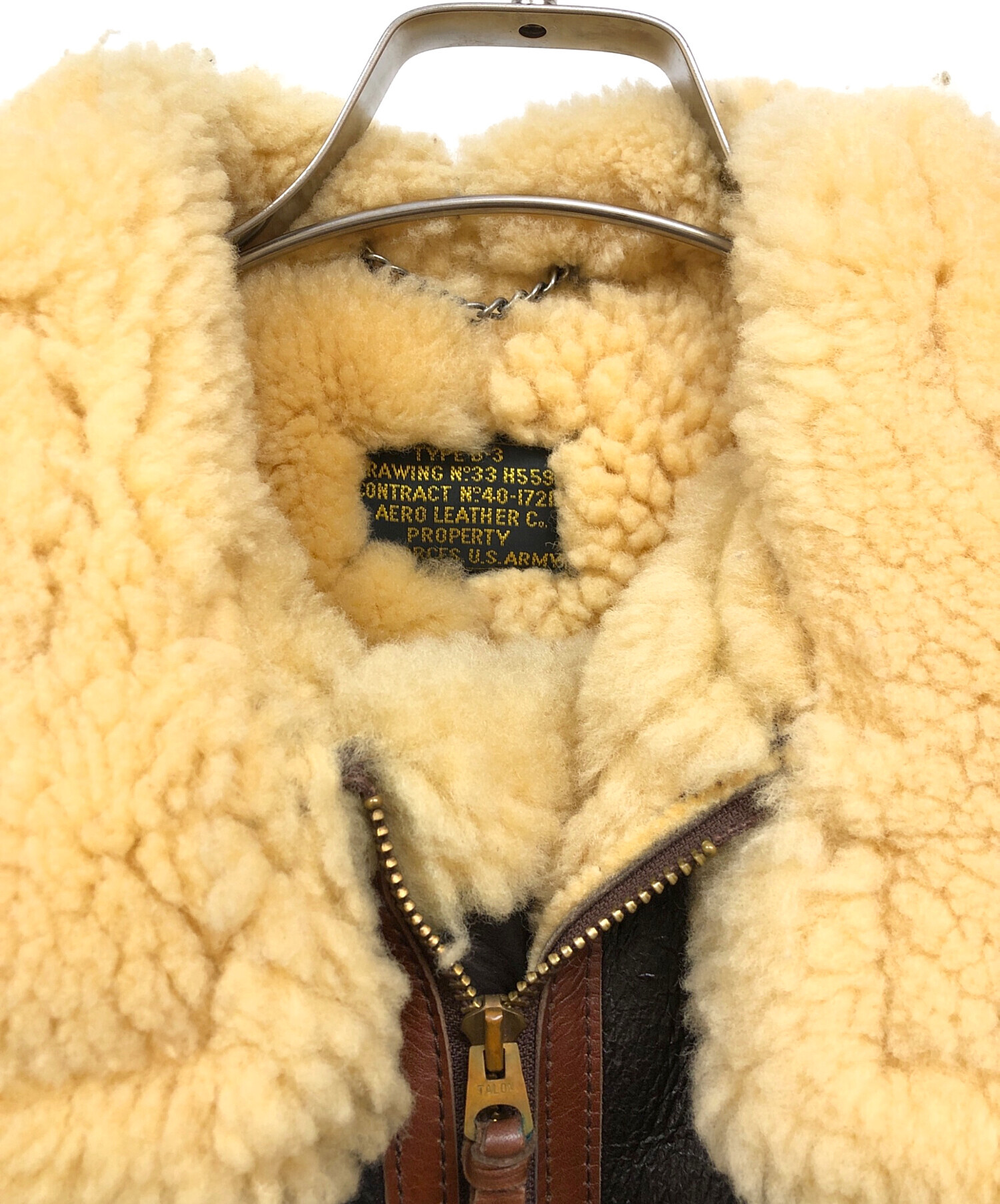 中古・古着通販】Aero LEATHER (エアロレザー) B-3 フライトジャケット