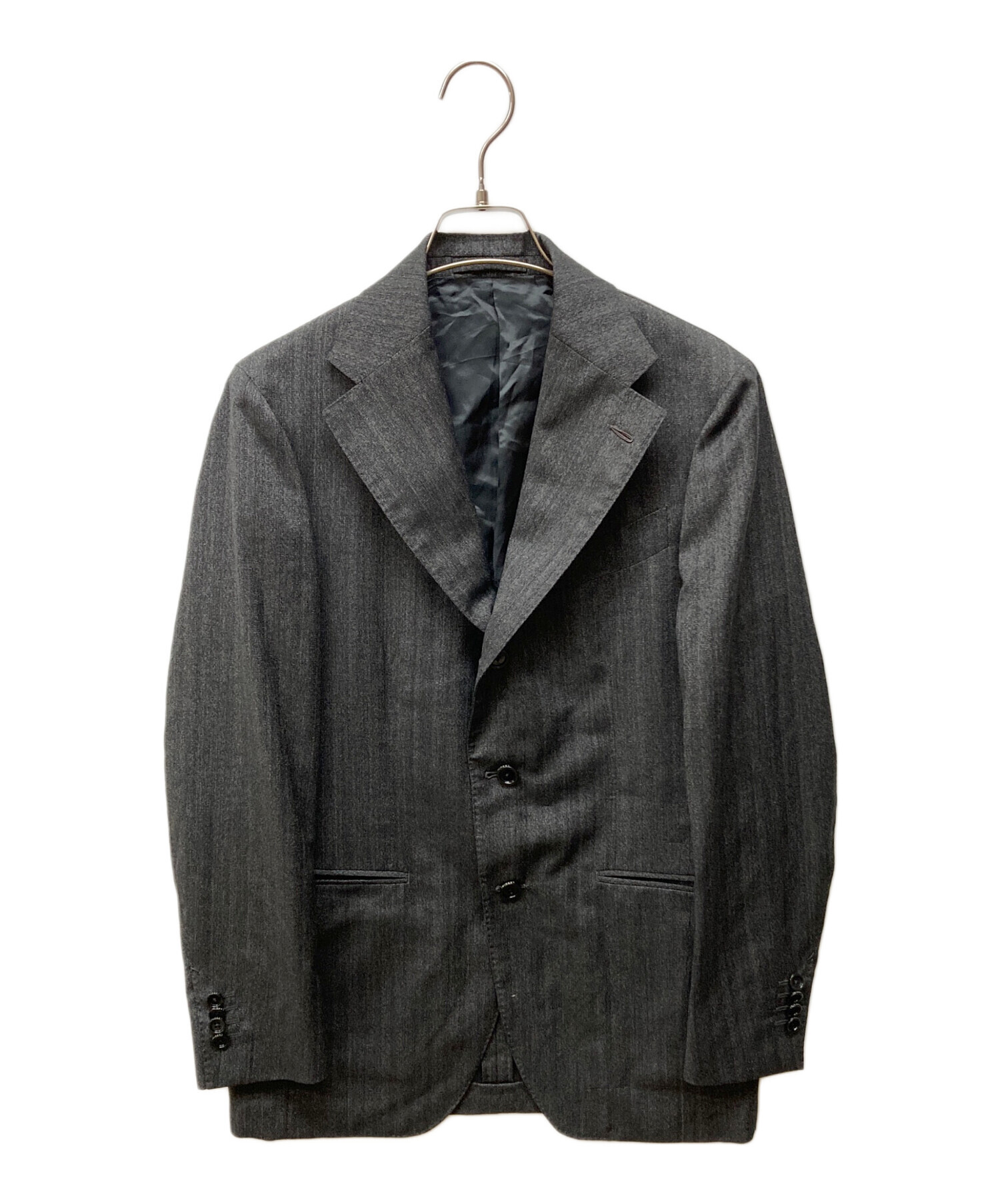 LARDINI セットアップスーツ　グレー　サイズ44 中古・古着通販】LARDINI (ラルディーニ) セットアップスーツ グレー