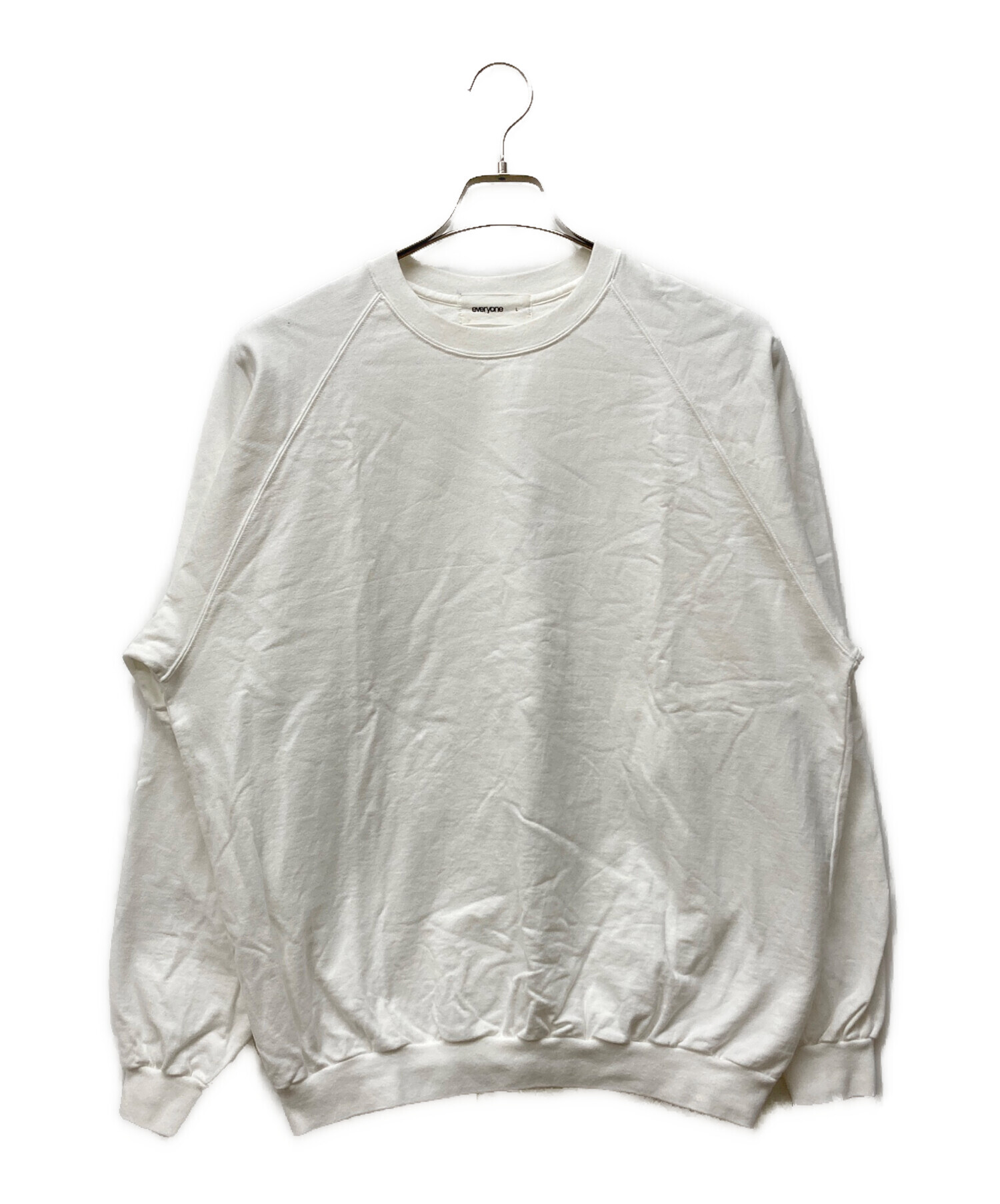 中古・古着通販】everyone (エブリワン) light weight cotton crew 