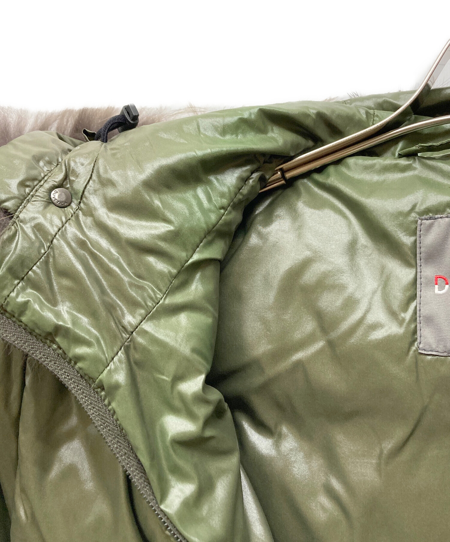 【未使用級美品】デュベティカ アダラ ラクーンファー ダウンジャケット M DUVETICA(デュベティカ) Adharaラクーンファーダウンジャケット