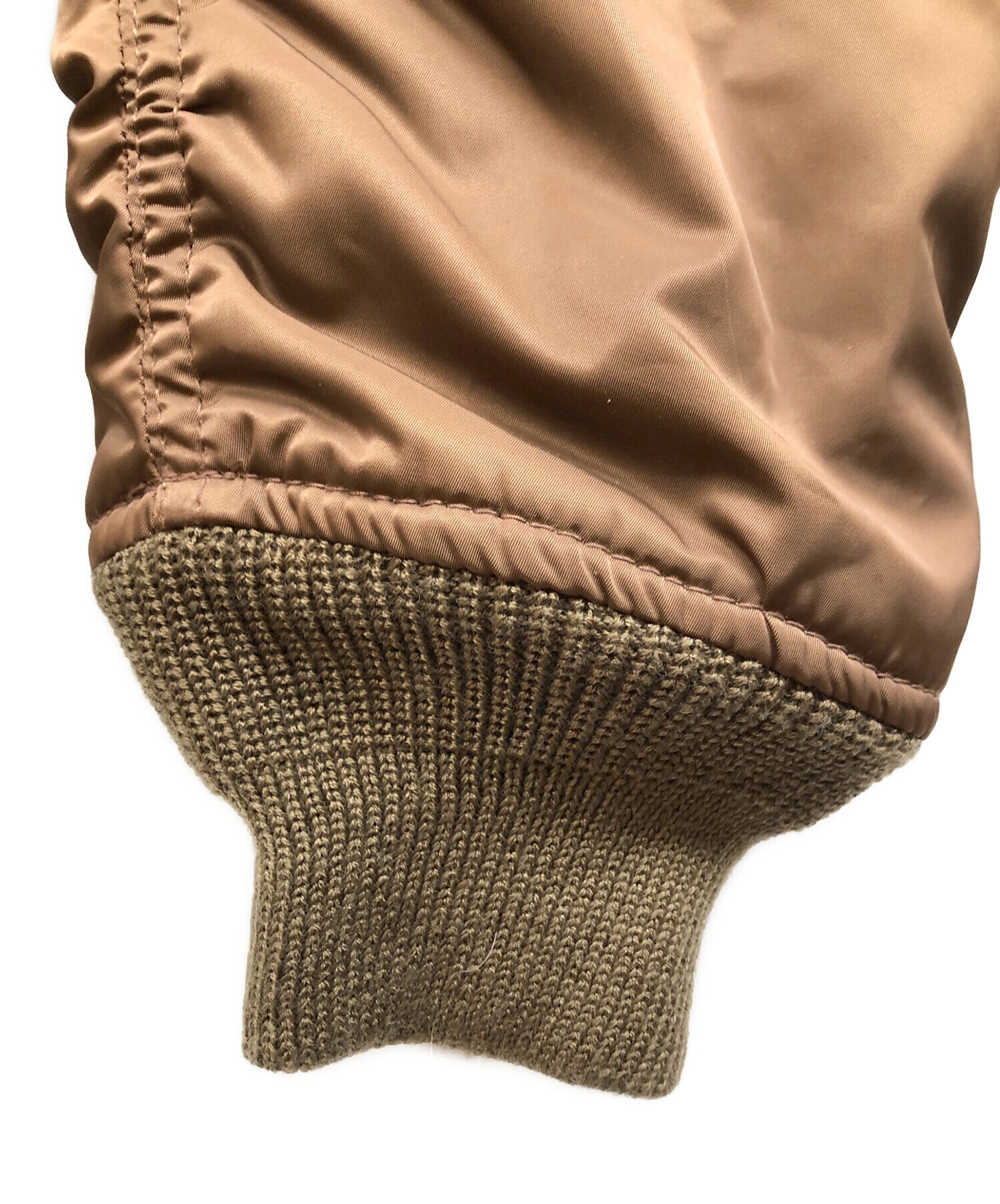 中古・古着通販】AVIREX (アヴィレックス) MA-1ジャケット ブラウン