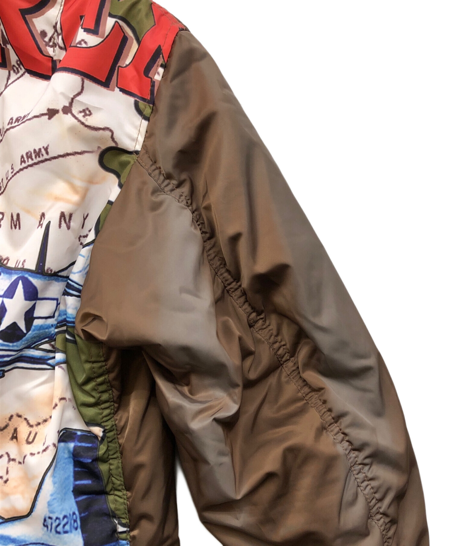 中古・古着通販】AVIREX (アヴィレックス) MA-1ジャケット ブラウン