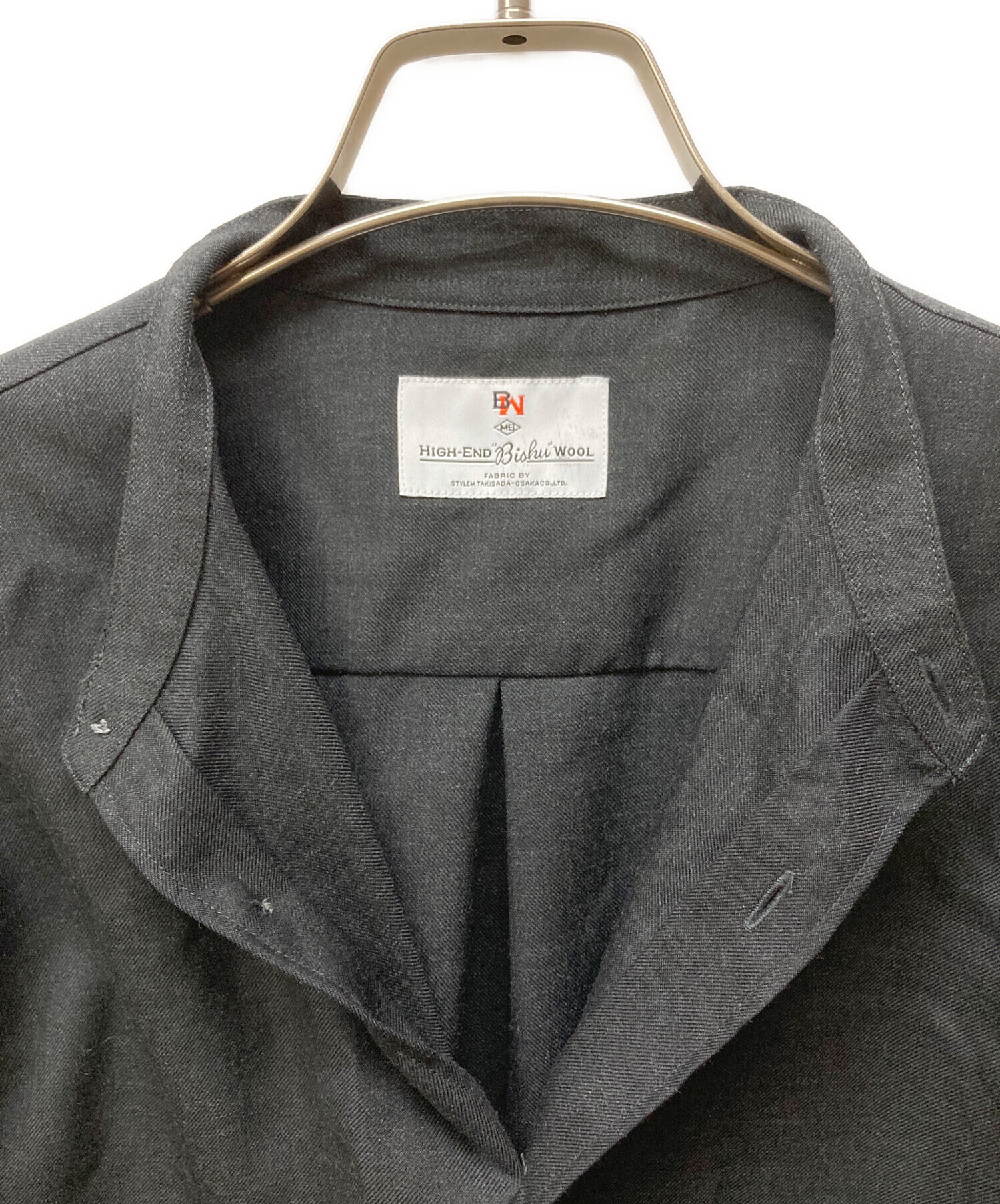 中古・古着通販】mb (エムビー) MBハイエンド尾州ウールシャツ