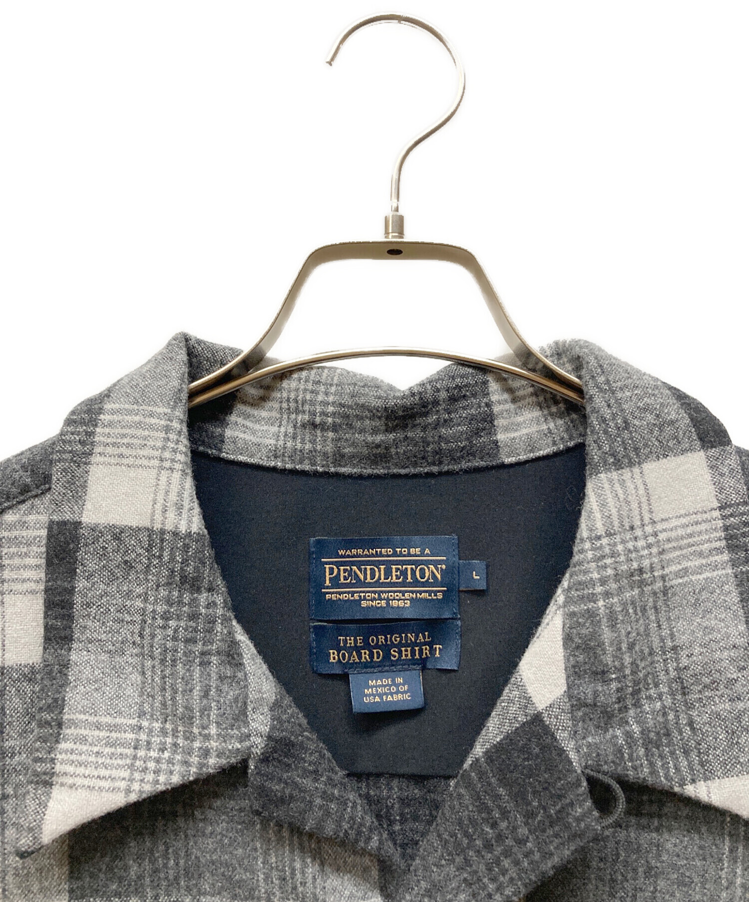 中古・古着通販】PENDLETON (ペンドルトン) BOARD SHIRTS ブラック