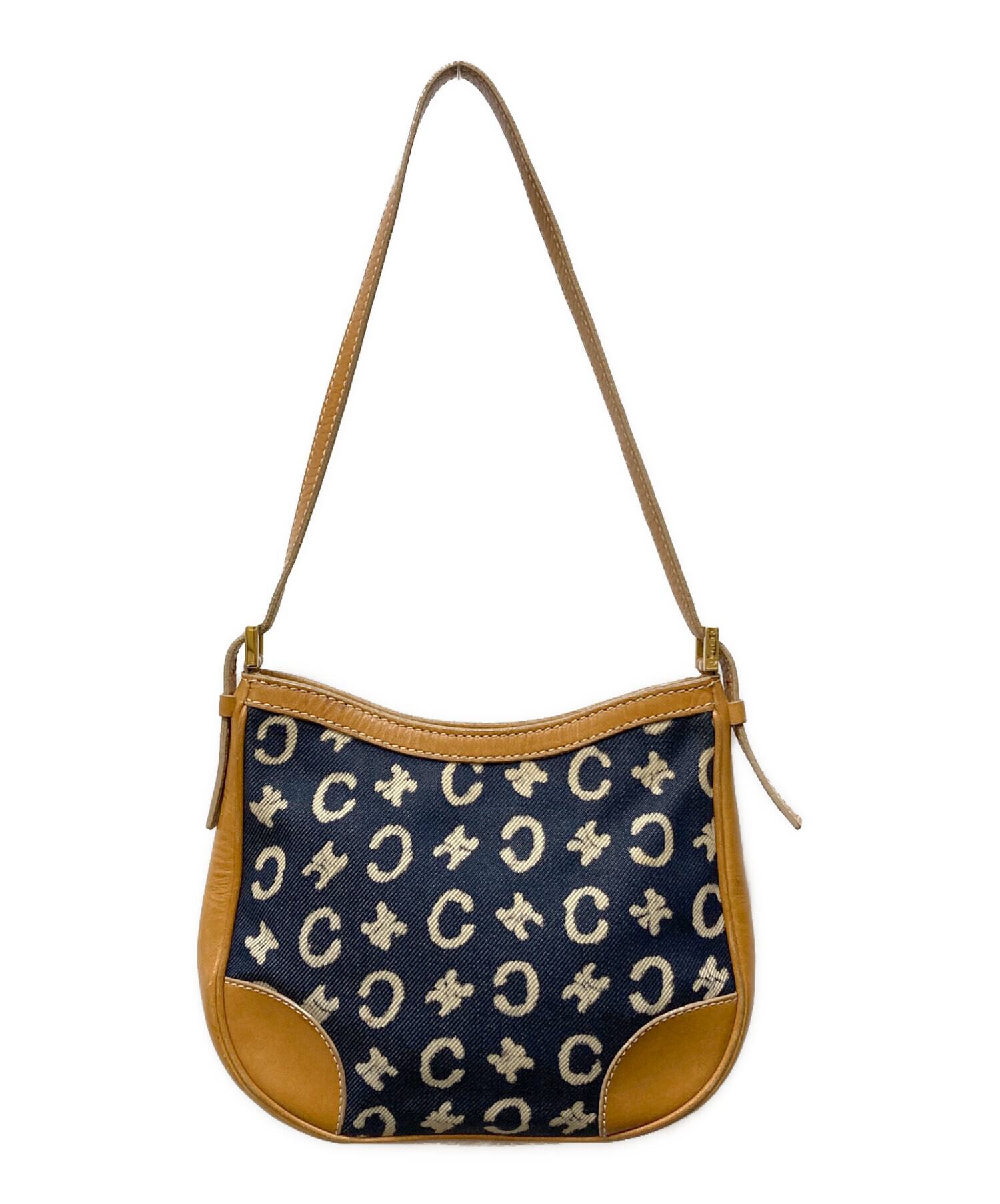 中古・古着通販】CELINE (セリーヌ) ハンドバッグ ネイビー｜ブランド 