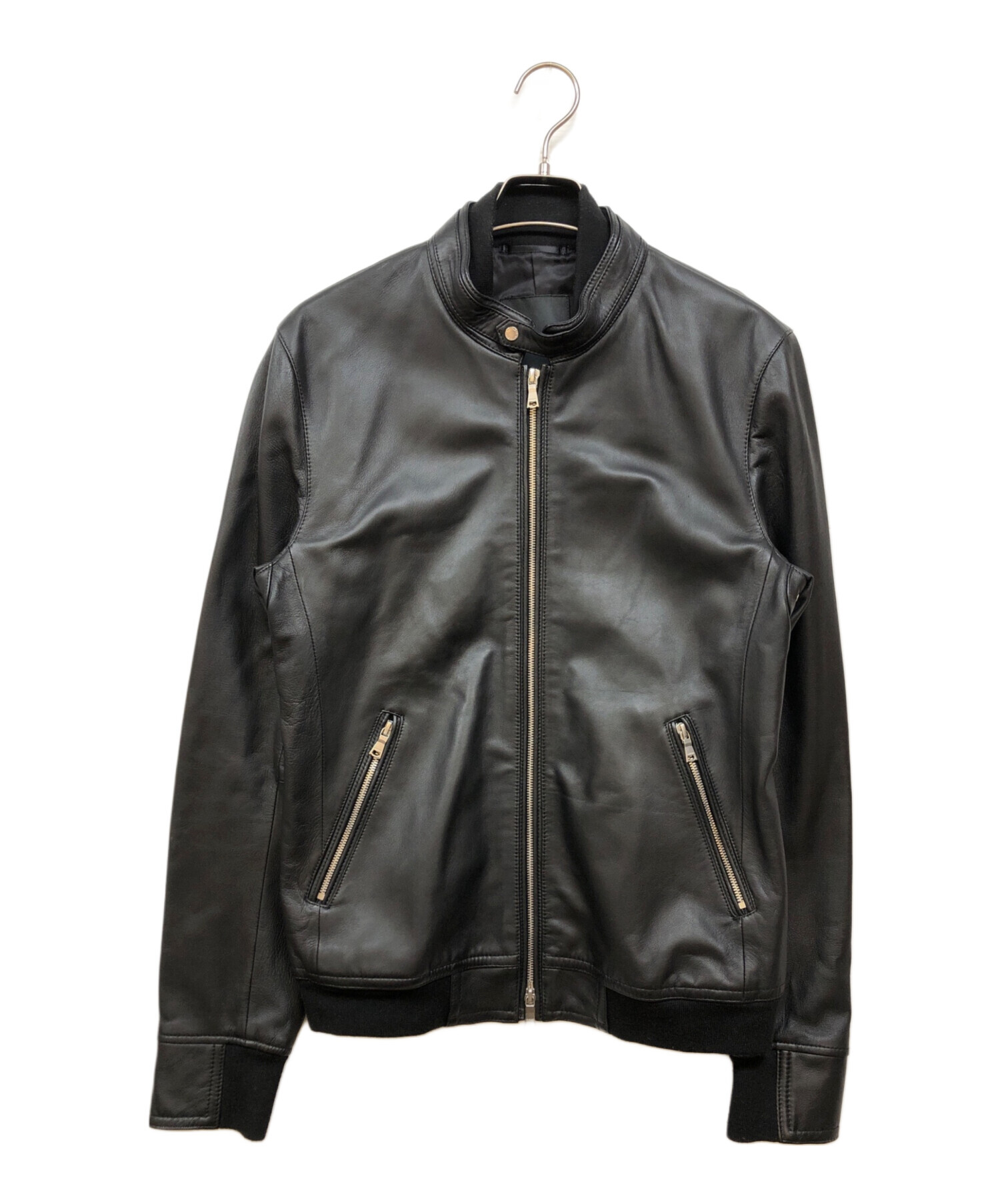 LOVELESS ブラック ジャケット LOVELESS シングルライダースジャケット