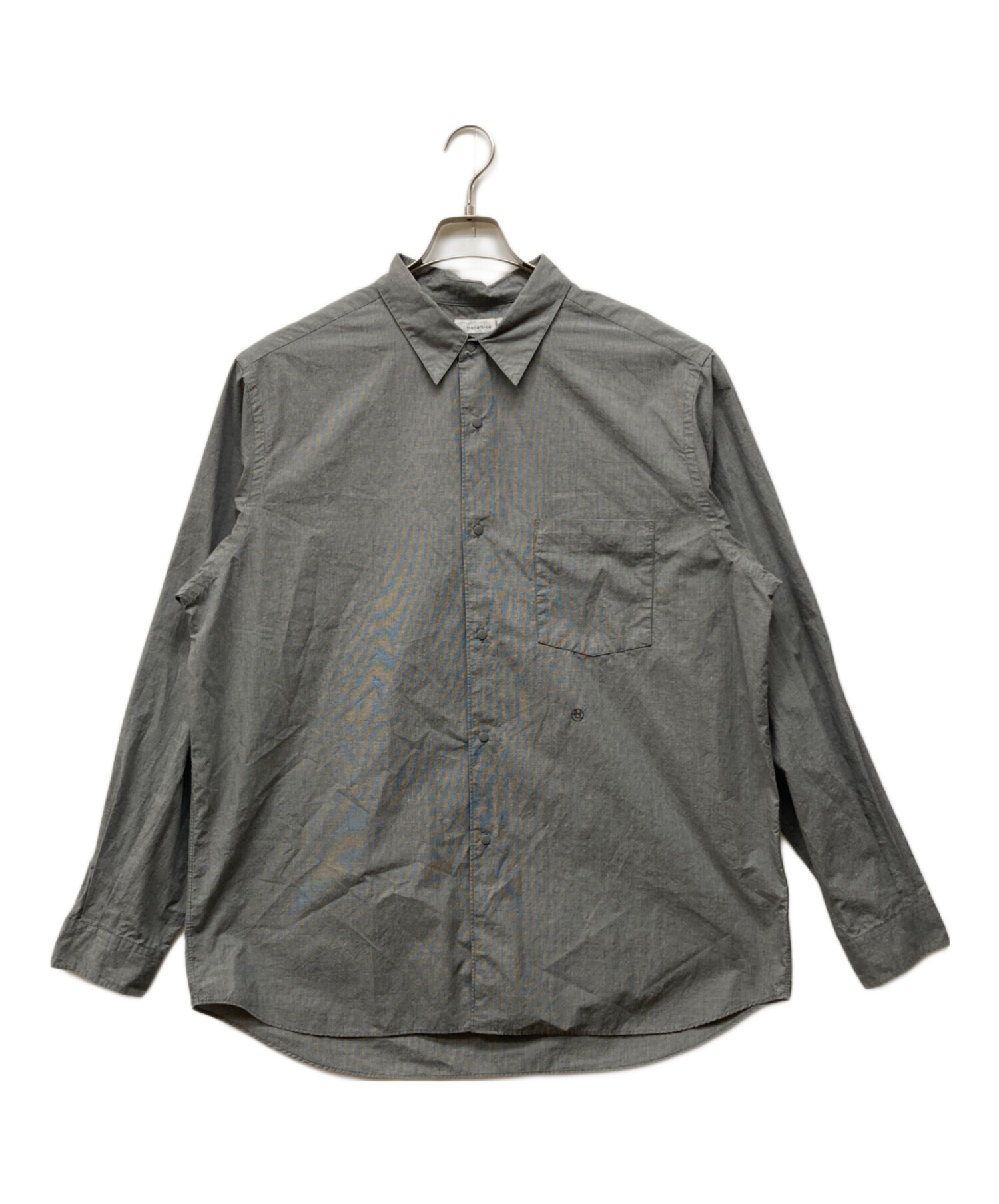 中古・古着通販】nanamica (ナナミカ) レギュラーカラーウインドシャツ