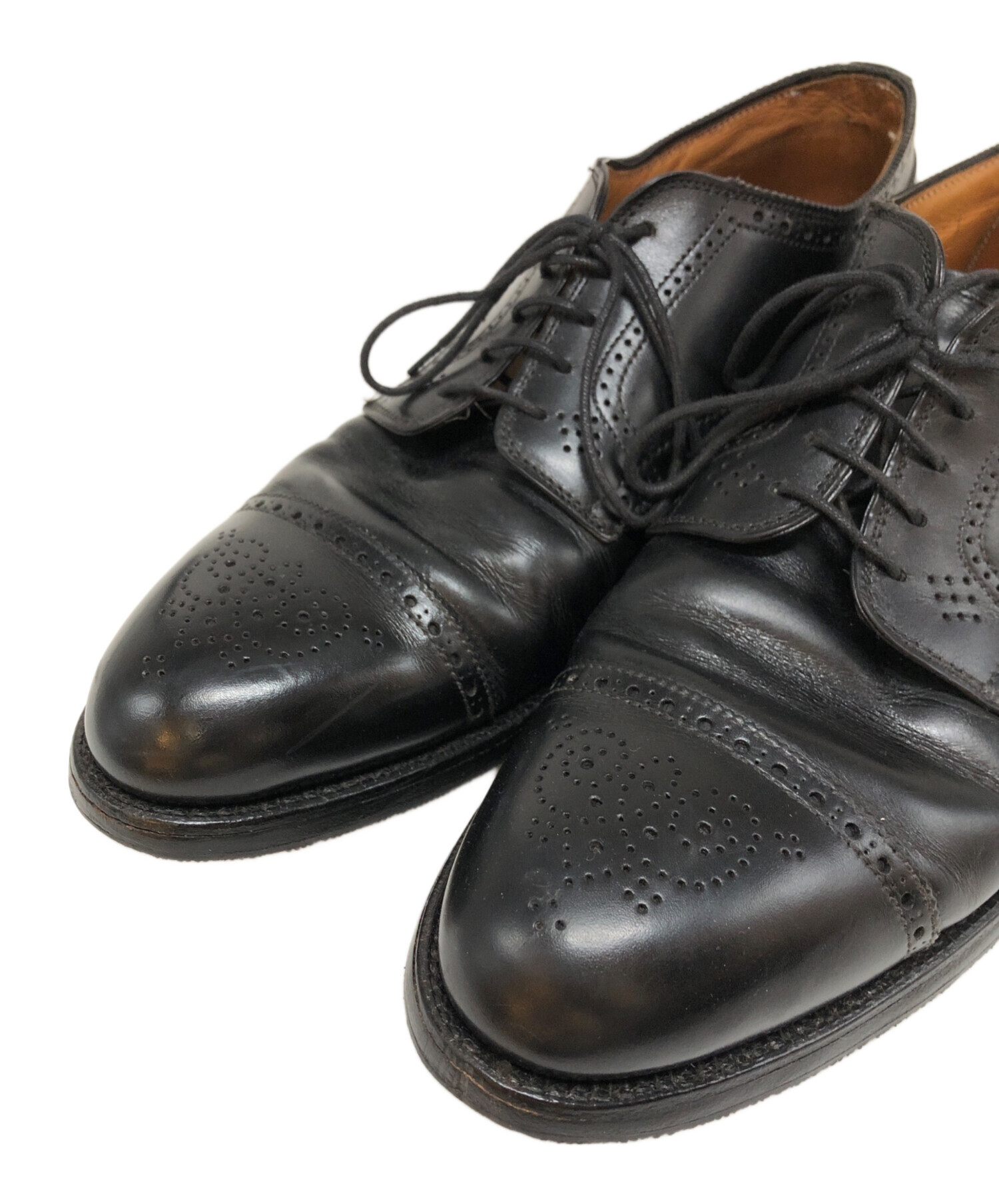 中古・古着通販】ALDEN (オールデン) 957 キャップトゥ ブラック